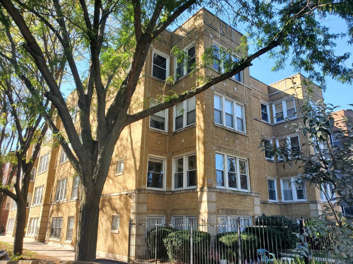 AMAZING Albany Park duplex condo! You will not find a larger condo at this price! Stunning and spacious duplex in excellent Albany Park location. Enjoy sunny south-facing living room, spacious rooms, amenities such as new Central AC, hardwood floors, large eat-in kitchen, custom blinds, gas fireplace, private deck. Lower level has full sized windows for maximum light, tall ceilings, an amazing and huge master suite with enormous bedroom and bath plus a den/family room. Windows have 3M security window film installed, which prevents window breakage. Front loading washer and dryer in unit. Enjoy Albany Park's vibrant community, partake in cuisines from all over the world, located a short 4 minute walk to Brown Line El, 0.5 mile from North Park University. Association does a great job maintaining the property and recently had roof work done, Ring installed in building entrance and exit. Wonderful shared patio with grills for summer enjoyment. No upcoming special assessments, rentals are allowed.