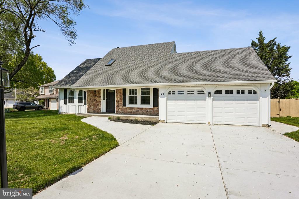 A rare, move in ready home in today's market with high end finishes throughout.  Exceptional craftsmanship and attention to details.  Built by a trusted family owned builder known for quality and pride in their work. Truly a one of a kind property don't miss this opportunity!  Close to shopping and dining at the Promenade in Marlton and Cherry Hill.  First time buyers enjoy more than a town or condo--private yard cul de sac and indoor space plus a garage and basement.  "Hey seniors " how about 1st floor master suite, no association fees, basement yard and a garage. Perfect for buyer that wants to just unpack and decorate! Also the basement has a easy fix to add a fourth bedroom! But wait to you see the Art Deco design on the walls throughout this home. Up stairs bathroom has a wi fi mirror so you can listen to music or answer your cell.   The interior is lite oak waterproof flooring with Creamy white painted walls custom wood work and wainscoting everywhere!  Call for private tour the listing agent....I have over 39 years of experience to walk  you through the buyer transaction process. Specials Financing available!