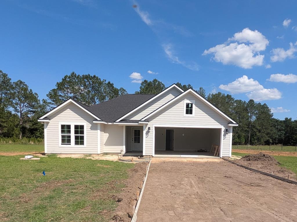 Welcome to this beautiful new construction home in the desirable Pointer's Chase Subdivision, located just 15 minutes from downtown Thomasville. This 3-bedroom, 2-bath home on .59 acre offers the perfect blend of peaceful rural living with convenient access to shopping, dining, and all the charm of downtown.  Thoughtfully designed for comfort and functionality, the home features a spacious layout with walk-in closets in every bedroom, providing ample storage throughout. Both bathrooms include double vanities, making daily routines easy and efficient. The primary suite serves as a relaxing retreat with a garden tub and separate shower.  Enjoy the quiet and space of country living while staying close to everything you need—making this home a perfect choice for those seeking both privacy and accessibility.