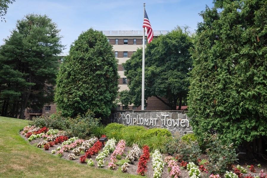 Don’t miss out on this commuter’s dream! Upon arrival, you will see a spectacular lobby renovated with a modern flair. The home itself offers two sizable bedrooms, two full bathrooms, and a formal dining area that can be closed off to create a third bedroom, office, or den. This meticulous unit features a fully renovated kitchen with granite countertops, stainless steel appliances, and exceptional closet space (including two walk-in closets). The home offers an abundance of natural sunlight. You’ll feel right at home sitting in your sun-kissed living room or enjoying the many amenities this complex has to offer.Diplomat Towers is a meticulously maintained complex with an indoor and outdoor pool, sauna, fitness center, indoor racquetball/basketball court, community room, playground, guest parking, laundry on each floor, and a shared community garden. This amazing complex provides top-notch security and is located just minutes from town, bus and train transportation, shops, hospitals, medical services, local highways, grocery stores, mom-and-pop shops, parks, and the Westmoreland Sanctuary—making it attractive to all. The complex also allows stepless entry to Buildings 100 and 200. Versatility and convenience await your arrival. See this beauty today!