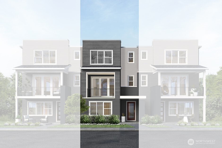 The Hazel Townhome by MainVue at Elmbrook is a tri-level 3-bedroom, 2.5-bath luxury home with a 2-Car Garage. The entry offers a welcoming Foyer and a private Home office with 9’ ceilings. On the Main level, the corner-set Gourmet Kitchen boasts 3cm Quartz countertops, European frameless cabinetry & Stainless Steel KitchenAid appliances. Step through sliding glass doors onto the Covered Deck. The upper level hosts the Primary Bedroom complete with a Walk-in closet & a luxury featuring a semi-frameless walk-in shower and dual vanities topped in Quartz. Customer registration policy: Buyer’s Broker to visit or be registered on Buyer’s 1st visit for full Commission or commission is reduced.