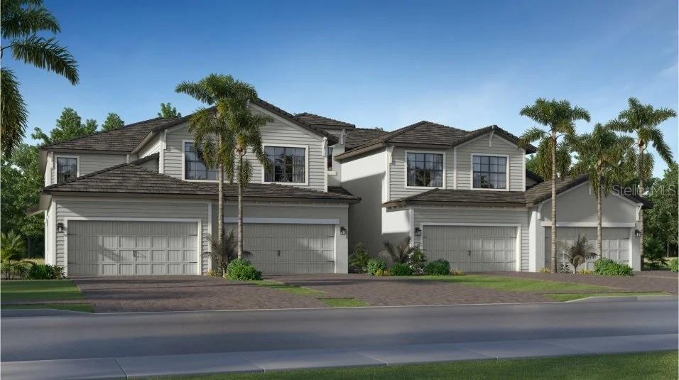 MOVE-IN READY!! Experience the best of resort living at Wellen Park Golf & Country Club, where a stunning golf course setting, luxurious clubhouse, a full-service spa and vibrant social scene await. This home comes with a bundled social membership to the club — an exceptional value woven right into your purchase. From the moment you arrive, you're not just a resident; you're a member. This stunning 1,741-square-foot single-story coach home offers a bright open layout that seamlessly connects the dining room, kitchen and living room, extending to a covered outdoor lanai perfect for relaxing or entertaining. The chef-inspired kitchen boasts all-new stainless steel appliances, quartz countertops with a 4-inch backsplash and designer cabinetry, creating a stylish and functional space. The owner’s suite is tucked toward the back of the home, featuring a spa-like bathroom with a walk-in shower and elegant quartz vanity countertops. Two secondary bedrooms near the entrance provide flexibility for guests or a home office. A spacious two-car garage includes a keyless entry pad and hurricane-rated door, adding convenience and security. With energy-efficient smart home features like a Ring Video Doorbell Pro and programmable thermostat, this home blends comfort and technology effortlessly. Homes like this move quickly—don’t miss your chance to make it yours! Prices, dimensions and features may vary and are subject to change. Photos are for illustrative purposes only.