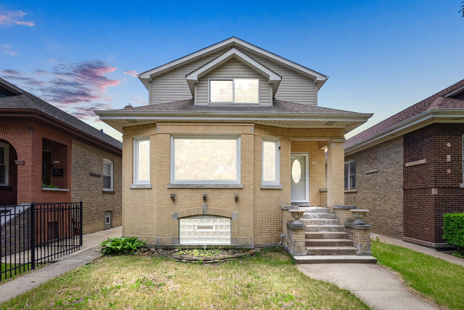 Welcome to 5121 W Newport Ave - a spacious and newly renovated 4 bed, 3 bath classic Chicago bungalow in the heart of Portage Park! This beautiful home offers abundant living space spread across the first and second floor, featuring a living room flooded with natural light and a luxurious, newly refurbished, kitchen centered in the heart of the home that comes equipped with modern finishes, ample cabinetry, and sleek countertops-ideal for everyday living and entertaining. From the kitchen, you can take the stairs down to the expansive fully-finished basement, which includes a family room, custom-made wet bar, abundant storage, and multiple rooms that can be used as an office, bedroom, or workout space. On the second floor, you'll find 3 bedrooms, a full bath complete with an air-jacuzzi and separate shower,  and a primary suite tapped with a dazzling walk-in closet. Step outside to a private backyard with a large, partially shaded, deck, perfect for BBQs and hosting summer gatherings. Plus, a 2-car garage and an additional gated parking space offer a rare convenience in the city of Chicago. Tucked away in a cozy Chicago neighborhood, this charming home is only a quarter-mile walk from Chopin Park, with easy walkable access to both the Addison and Belmont bus routes, and only a quick bus ride away from the Belmont Blue Line stop. Welcome Home!