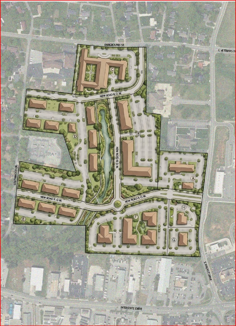 Major Price Improvement!45.42ac mol with frontage on three streets (S. Walnut Ave., Fairground St. and Southwood Dr.) Ideally suited for Commercial and residential development. The property enjoys Regional Commercial zoning (CR) and Residential (RS10). Easy access to and from I40.Lot Size: 45.42 acresZoning: The property has a dual zoning:CR (Commercial Regional):RS10 (Residential Single-Family): Primarily for single-family homes.Utilities: All utilities are readily available in the vicinity.Investment Highlights:Commercial and Residential Development: The property offers an unprecedented opportunity for both commercial and residential development.Road Frontage on Three Sides: With substantial frontage on S Walnut Ave, Features:Regional Commercial ZoningRS10 Zoning on some portions of the propertyAdjacent to a major regional center called the Shoppes at Eagle Point includingPublixAcademy SportsDrakesFive GuysChicken Salad ChickCheddar’s Scratch KitchenPaneraLogan’sO’Charlies
