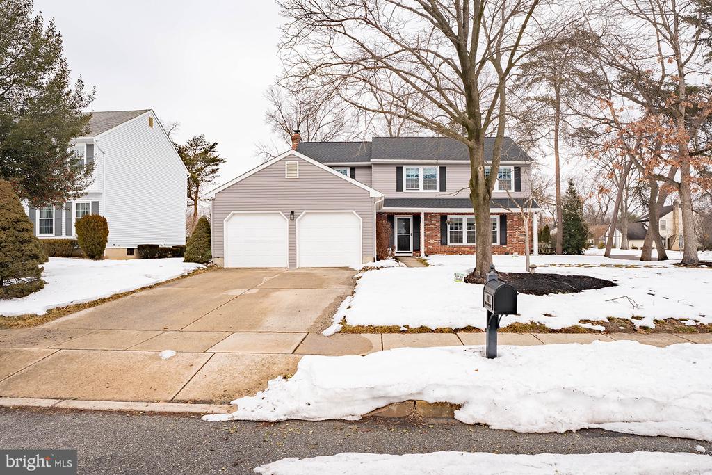 Welcome to this beautifully updated 4-bedroom home designed with comfort and functionality in mind. As you enter, you’re greeted by a spacious living room that flows seamlessly into the dining room, creating the perfect space for everyday living and entertaining.The kitchen offers ample cabinetry and workspace, along with a bright dine-in area ideal for casual meals and gatherings. Just off the kitchen is the inviting family room, providing additional space to relax and unwind. The main level also features a convenient half bath, laundry room, and direct access to the 2-car garage.Upstairs, all four bedrooms are thoughtfully situated together. The primary suite offers a stunning ensuite bathroom and a generous walk-in closet, creating a true retreat. Two full bathrooms on the second floor add everyday convenience.Step outside to enjoy the large backyard perfect for entertaining, play, or quiet evenings at home. The water heater, roof and siding were replaced in 2024, offering added peace of mind for the next owner.Conveniently located near major highways with an easy commute to Philadelphia, this move-in ready home combines space, style, and location, a wonderful place to call home. Schedule a showing today!