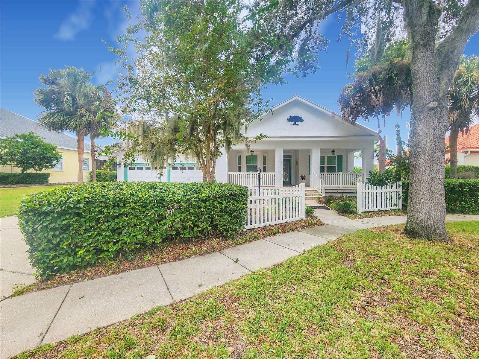 Welcome to this beautifully upgraded home, where the timeless charm of Old Florida meets modern luxury and comfort. With over $100,000 in upgrades, this exceptional property offers a warm and inviting atmosphere, beautiful water views, and a lifestyle that is truly hard to duplicate.Located on a quaint street in the highly desirable Grand Haven community, this charming home welcomes you with a beautiful front porch and immediately conveys the relaxed elegance of Florida living.Step inside to an inviting open floor plan, perfect for both everyday living and entertaining family and friends. The home is filled with natural light and features beautiful plantation shutters, adding both style and character throughout.The updated chef’s kitchen is a wonderful centerpiece of the home, featuring beautiful wood cabinetry, granite countertops, GE appliances, and a spectacular two-door Café wall oven. The kitchen flows naturally into the dining and family living areas, creating a warm and inviting space for entertaining. Beautiful luxury flooring adds an additional touch of elegance and comfort.One of the highlights of this exceptional home is the 24-foot enclosed Florida room. This expansive space features beautiful cathedral ceilings with wood-planked detailing, high-impact windows, and stunning, expansive water views. This room offers an incredible connection to the outdoors. And the sunsets are simply spectacular.The spacious primary bedroom is a peaceful retreat with plenty of room for a king-sized bed. It features upgraded luxury carpeting, plantation shutters, and a beautiful view of the water. The primary bathroom has been recently updated with modern finishes, including a double-sink vanity.The thoughtfully designed split-bedroom floor plan provides privacy for everyone.  One bedroom features twin Murphy beds and an office setup, making it a versatile space for guests, hobbies, or working from home. The second guest bedroom is exceptionally spacious and enjoys a wonderful water view.This home has been extensively upgraded with both luxury and peace of mind in mind. Improvements include a newer roof with rubber underlayment for added longevity, an updated Florida room with high impact windows and newely painted, updated kitchen, whole-house generator, new irrigation well, and mini-split HVAC.  A complete list of upgrades is available in the listing documents.Grand Haven is truly a lifestyle community, offering an incredible array of amenities and activities for an active and social Florida lifestyle.The community is centered around a beautiful Jack Nicklaus golf community and offers two restaurants, two pools, nine Har-Tru clay tennis courts, two fitness centers, and the popular Tiki Bar, providing the perfect place to relax, socialize, and enjoy the weekends with friends and neighbors. Located along the Intracoastal Waterway, Grand Haven offers a wonderful coastal setting and an abundance of opportunities to enjoy the Florida lifestyle.Whether you are looking for a peaceful retreat, a home designed for entertaining, or a community filled with amenities and activities, this property offers it all.Call me today to schedule your private showing!