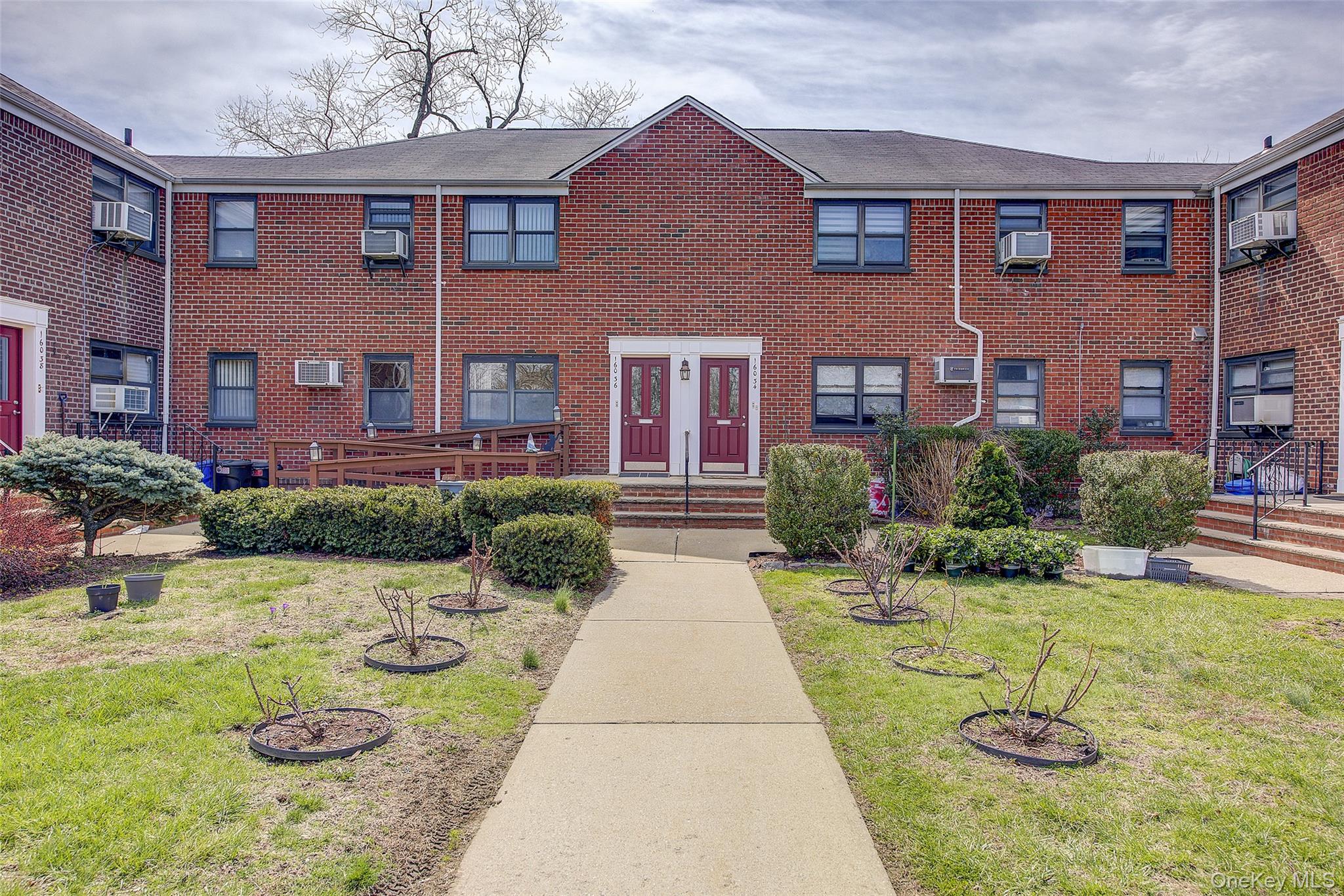 Welcome to this beautifully maintained 2 bedroom, 1 bath lower level unit in the sought-after Clearview Gardens Apartments, nestled within a serene benched courtyard. This inviting home showcases hardwood floors throughout, a spacious sun drenched living room with three large windows, in-wall air conditioner, customized walk-in closet that offers storage solutions not typically found in many units, and an eat-in kitchen with convenient washer and dryer. Both bedrooms offer generous, comfortable layouts with ample closets. Fully tiled bathroom offers Moen fixtures with body sprays, handheld wand and adjustable shower head. Ideally located just moments from shopping, schools, transportation, and more - this is a truly special place to call home and make it your own.
