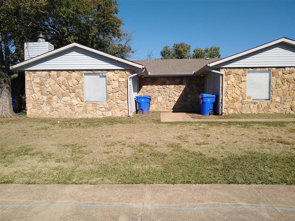 There are also 2 other 4-plex properties like this available:
1809 Beaumont Dr #1815, Norman, OK 73071 &   
1825 Beaumont Dr #1831, Norman, OK 73071

Rent per unit ranges $950-$1100 a month.  All of these are over 80% occupied, and the intention is to raise rent next to $1150.