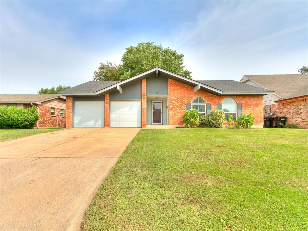 Located at 1033 NW 6th Street in the heart of Moore, Oklahoma, this inviting 1979 single-family home offers three bedrooms, two bathrooms, and a two-car garage with a built-in storm shelter and thoughtful amenities designed for comfort and convenience. The garage provides secure parking and additional storage, while the backyard features a private half-court basketball setup for recreation and elevated garden beds ideal for growing vegetables, herbs, or flowers. Blending community charm with unique lifestyle features, this residence presents an excellent opportunity to establish roots and create lasting memories in a desirable Moore neighborhood.