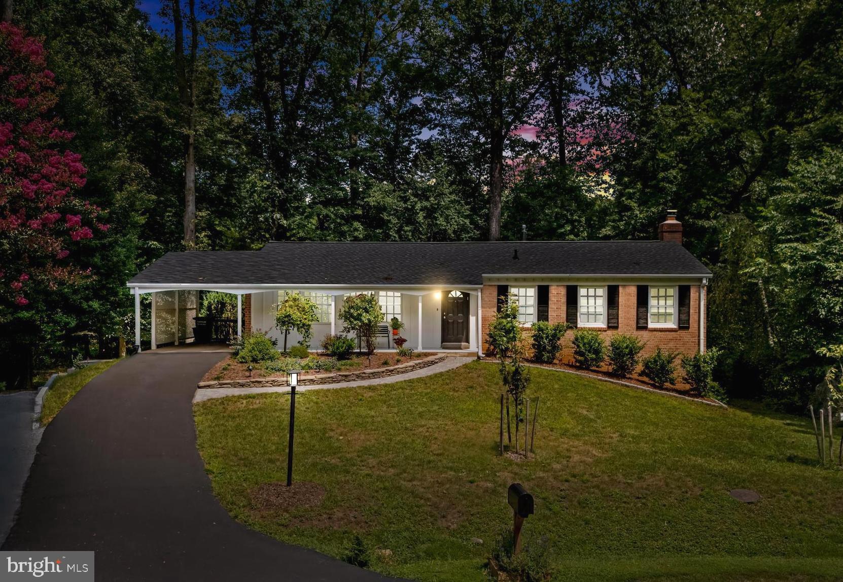 Welcome to 11612 Clipstone Lane, an updated contemporary ranch-style home tucked into a picturesque and welcoming Reston neighborhood. Surrounded by mature trees and thoughtful landscaping, this home blends modern updates with the serene natural setting that makes Reston so special.--ABOUT THE HOME--This spacious home has been extensively updated, combining contemporary style with comfortable, everyday living. Maple hardwood floors run throughout the main and lower levels, and large windows and updated patio doors bring in abundant natural light.The eat-in chef’s kitchen features updated appliances and a new marble backsplash. The adjoining dining room flows seamlessly into the spacious living room, which opens to a large two-level private deck—perfect for relaxing, entertaining, or enjoying morning coffee while bird-watching. You’ll also love the covered front porch overlooking the quiet cul-de-sac.Three main-level bedrooms offer convenience and flexibility, and the primary bathroom has been beautifully updated with modern tile, frameless shower doors, and stylish fixtures.Prepare to be impressed by the expanded lower level, which adds approximately 785 square feet of finished space — including additional bedrooms for guests, a home office, or recreational use, along with a huge dedicated laundry room.Outdoor living is equally divine. A spacious deck overlooks the private yard, while the six-person jacuzzi and extensive landscaping create a serene retreat. A covered patio provides a great spot for watching the game with friends, and a newly paved secondary driveway/parking pad offers plenty of parking.With major updates including a new roof, windows, HVAC system, and extensive interior renovations, this home is truly move-in ready.--LOCATION AND LIFESTYLE--Life on Clipstone Lane means enjoying the best of Reston living. Miles of trails, neighborhood pools, parks, and lakes are just minutes away, making it easy to enjoy the outdoors year-round.Shopping, dining, and everyday conveniences are nearby at South Lakes Village Center, Fox Mill Shopping Center, and Reston Station, while commuters will appreciate quick access to the Dulles Toll Road and Silver Line Metro at Wiehle.With its extensively updated interiors, main-level living, and flexible spaces in a tranquil setting, 11612 Clipstone Lane is a rare opportunity to enjoy comfortable living in one of Reston’s most beloved communities.