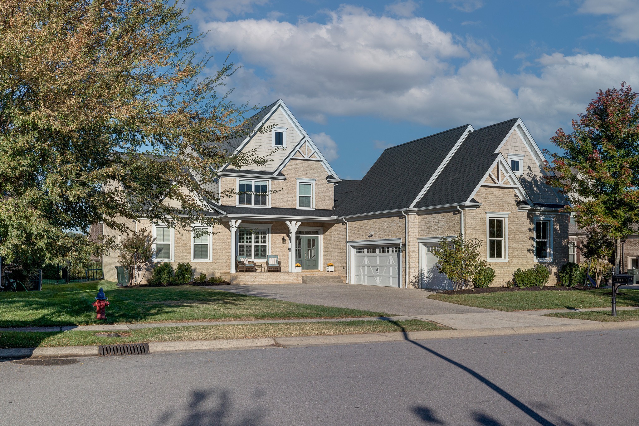 Love Nolensville? This is the move. In Summerlyn, this coveted "Rainsford" house plan by Jones Company pairs walk-to-school convenience with room to live large. Mill Creek Elementary, Mill Creek Middle, and Nolensville High are an easy stroll—Friday Night Lights, homecoming parades, and community events are basically on your calendar.Inside, everyday living flows on the main level: a true primary suite plus a second bedroom, a private study with French doors, and a vaulted Great Room anchored by a stacked-stone gas fireplace and built-in bookshelf. The bright, airy kitchen is made for gathering—huge island, farmhouse sink, granite counters, and double ovens—so breakfast, homework, and dinner parties all have a home.Love mornings and sunsets? The east-facing covered front porch is perfect for coffee, while the west-facing screened back porch—with its own gas fireplace—invites golden-hour unwinds. Steps lead down to a flat, fenced backyard ready for play, pets, and weekend grilling. A three-car garage solves parking and storage in one swoop.Upstairs adds flexibility: a 16x14 room that can live as a sixth bedroom, hobby space, or bonus room, plus three additional bedrooms to keep everyone comfortably tucked away.Beyond the home, momentum is building all around: Nolensville Town Square is underway; a new Publix-anchored center is opening soon; and a Kroger-anchored mixed-use development is on the horizon. Summerlyn sits at the center of it all—social, friendly, and close to everything that makes Nolensville shine. Tour today and make school-day strolls and stadium-night cheers part of your every week. NOTE: There is a home sale-contingent contract in place with a 24-hour kick out clause. There is still an opportunity for you to get this home!