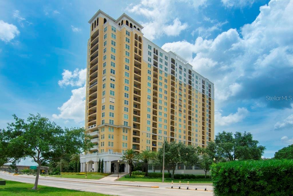 This Grand Penthouse 2-bed, 2-bath condo comes with 2 parking spaces, a storage unit, and a wine locker.  With  views of the downtown Tampa and water from every room. The primary suite has a large walk-in closet for storage. The outdoor balcony has stunning views of the city. The buildings amazing amenities include two fitness centers—one for cardio and the other for weights—along with men’s & women’s saunas. Newly renovated guest suites are available for rent. Additionally there is a media and office space, a party room, a welcoming library, and a heated pool with a grill area. FOB building access and concierge services complete the experience of a well rounded and secure building. The unit comes with storage unit (B-4), two parking spaces (121 & 231), plus a wine locker (#7). The building is minutes from everything: A-rated schools, waterfront dining, gourmet groceries, lively entertainment, and easy access to Tampa International Airport. Schedule your private showing today!