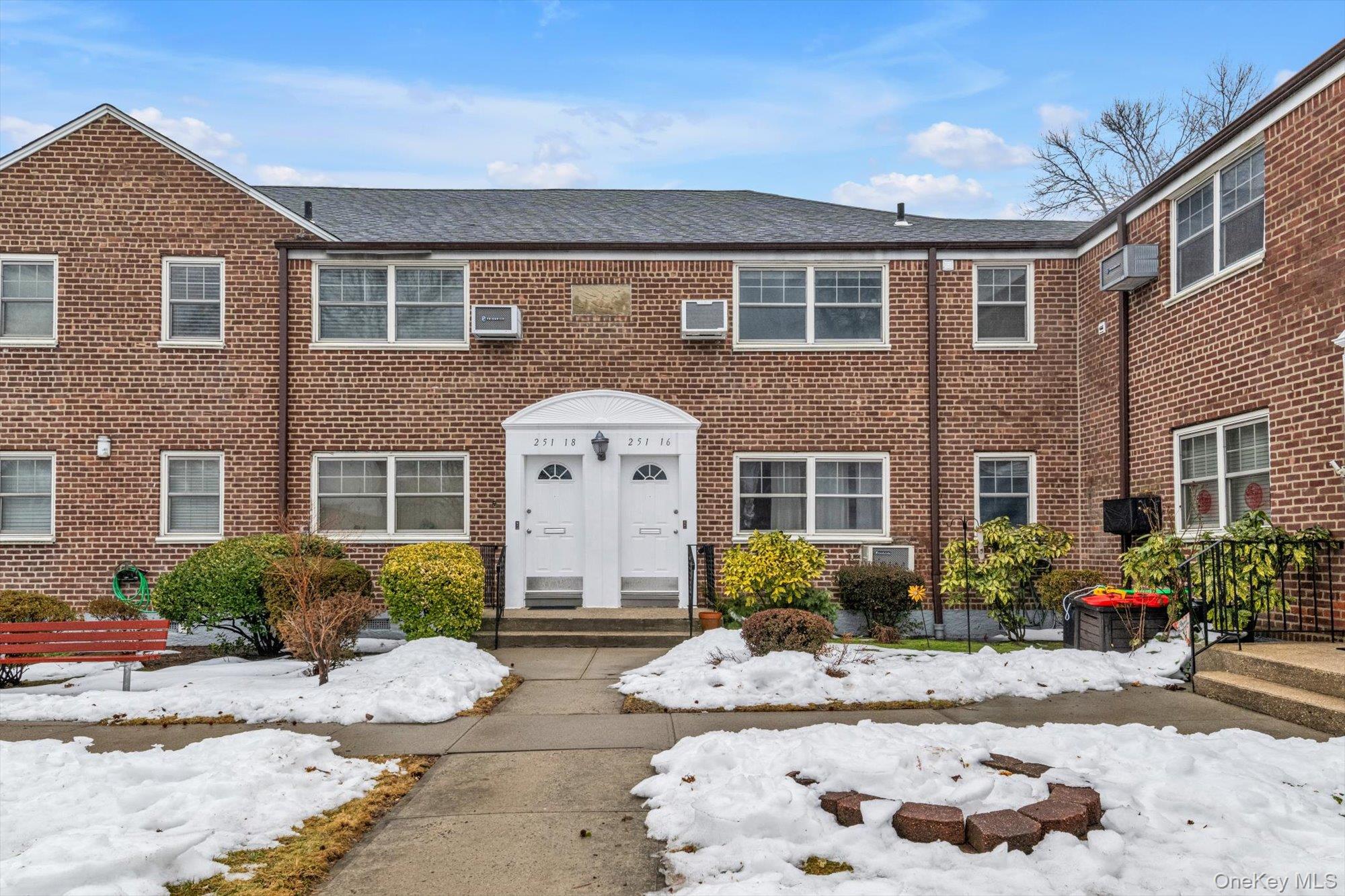 Bright and Sunny One Bedroom Lower Corner Unit Located in a Beautiful Tree Lined Courtyard. This Move In Ready Co-op Unit Features an Updated Kitchen with Plenty of Cabinetry, Ceramic Tiled Floor, Quartz Countertops, Ultra Convenient Washer, Dryer & Dishwasher, and a Beautiful Open Kitchen Wall Pass Through With Eat-in Breakfast Bar Making Meal Preparation A Delight. Open Concept L-Shaped Living Room and Dining Area is Great for Entertaining, and Custom Built Wall Mounted Folding Desk Making For Versatile Flex Work Space. Oversized Bright Bedroom with Two Corner Windows for Plenty of Sunlight, Modern Sliding Closet Doors, Finished with Closet System. Tiled Bathroom with Marble Pencil Tile Trim and Stone Tiled Flooring. Additional Features Include Co-op Approved Flooring,  Two Air Conditioners, Chair Rail Molding, Convenient Access to Large Parking Lot Nearby, and Large Walk-In Living Room Closet for Plenty of Extra Storage Space. Current Maintenance Includes All Utilities (Including Electric), Taxes and Parking. No Flip Tax. Close To All Shops, Schools and Transportation.