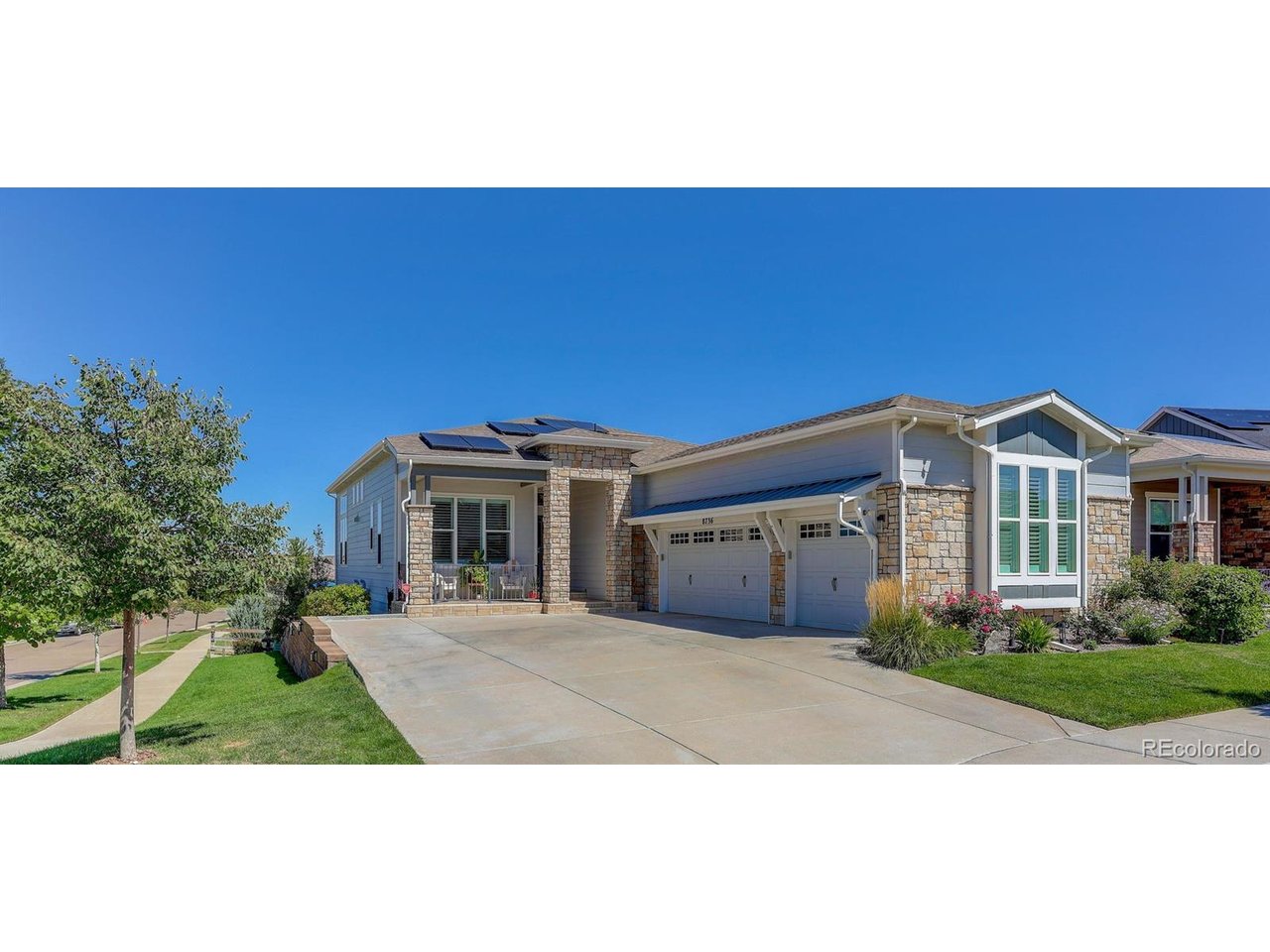 Welcome to this stunning open-concept ranch on a desirable corner lot in the charming Whisper Creek community. Meticulously maintained & thoughtfully upgraded, this exceptional home shows true pride of ownership, blending functional design, generous living space, beautiful views, & a finished 3-car garage!With nearly 3,400 finished square feet, this hard-to-find 4-bedroom, 3-bath ranch offers comfort, convenience, & flexibility. The bright main level features soaring 12-foot ceilings, expansive windows, & a spacious eat-in kitchen that flows seamlessly into the dining & living areas. Also on the main level are the spacious primary bedroom with an oversized closet & luxurious en suite bath, one additional bedroom, a 2nd bathroom, main laundry room, mud room, & home office.The fully finished basement adds outstanding flexibility with two additional bedrooms, a 3/4 bathroom, full kitchen with standard-size appliances, separate washer/dryer, & a large living or recreation area ideal for multi-generational living, guests, or entertaining.Outdoor living is just as inviting, with two patios off the kitchen & finished basement living area-perfect for dining al fresco, morning coffee, reading, or unwinding while enjoying Colorado's spectacular sunrises & sunsets.As part of the community, you'll enjoy numerous amenities, including a swimming pool, tennis courts, baseball field, clubhouse, children's playground, & multiple nearby trails. Community spirit thrives here, with residents joining fun-filled events throughout the year.Whisper Creek is perfectly positioned near walking-biking trails, retail shops, multiple restaurants, Stoney Creek Golf Course, & the neighborhood library-with easy access to the foothills, Olde Town Arvada, Golden, & Boulder! With its functional layout, desirable Arvada location, generous living spaces, & thoughtful features throughout, this home checks every box! Don't miss the opportunity to tour & own this rare and beautiful ranch home!