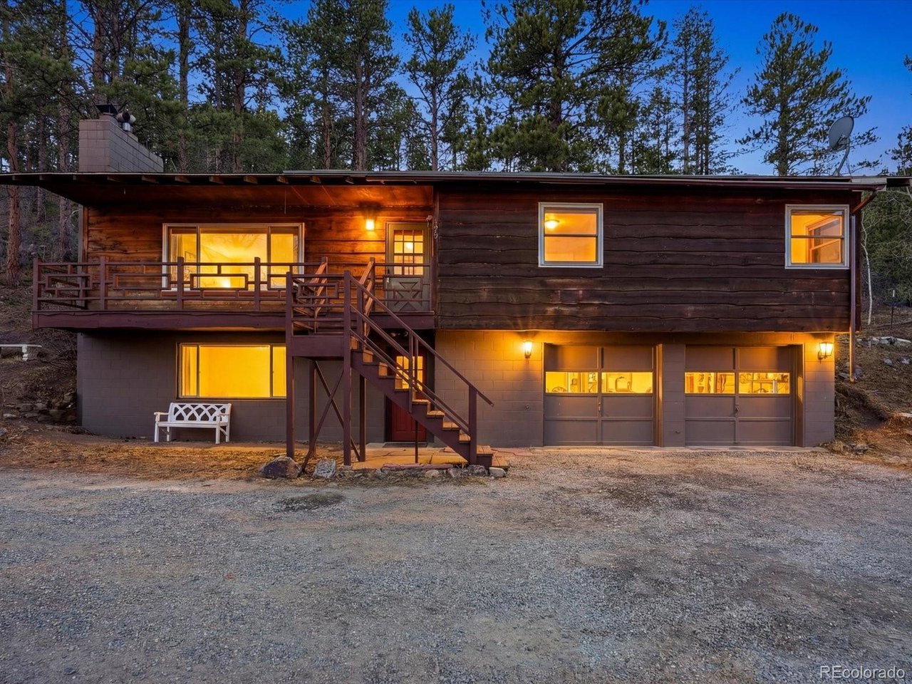 Escape the summer heat and discover the perfect balance of mountain serenity and modern convenience just 20 minutes from Boulder. Nestled against a wooded hillside in the heart of Jamestown, this thoughtfully updated mid-century home invites you to enjoy cooler temperatures, fresh mountain air, and a lifestyle where nature is part of your everyday routine. Wake up to views of Mt. Porphyry through expansive picture windows, sip your morning coffee while deer wander the hillside, and spend evenings gathered around one of two fireplaces or relaxing under star-filled skies on the private patio. With miles of hiking and biking trails nearby, every day feels like a mountain getaway. Originally built as one of Jamestown's iconic Walker homes, this residence has been extensively updated with remodeled bathrooms, new hardwood flooring, fresh interior paint, newer kitchen appliances, updated lighting, and a walk-out lower level offering flexible living space for guests, recreation, or a home office. The attached two-car garage and generous outdoor space provide room for gear, gardening, pets, or play. Additional improvements include active radon mitigation, completed fire mitigation, and a septic system replaced in 2018. For added peace of mind, the seller will replace the roof prior to closing. Located just a short stroll from the Jamestown Mercantile, Riverside Park, the elementary school, and endless outdoor recreation, this home offers a rare opportunity to trade traffic, noise, and summer heat for cool mountain breezes, peaceful surroundings, and an easy commute to Boulder. Whether you're searching for a full-time residence, a weekend retreat, or an investment opportunity, this home delivers the Colorado mountain lifestyle you've been dreaming of.