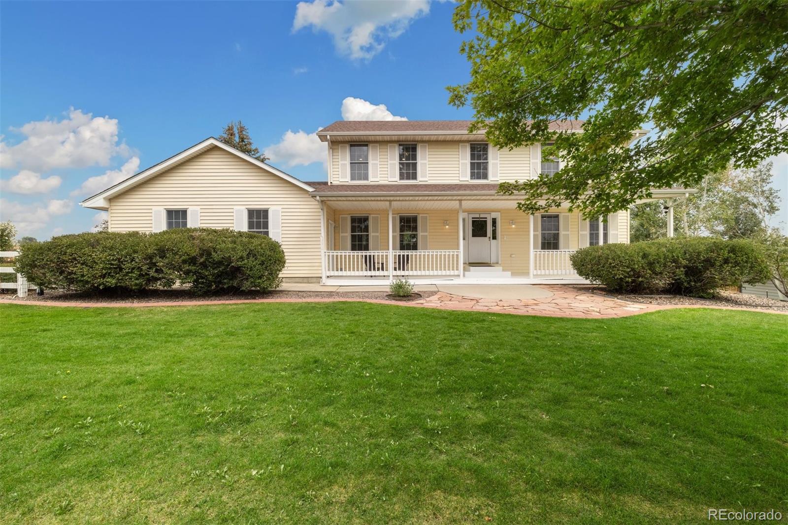 Country living meets city convenience on this 1.1+ acre property in unincorporated Jefferson County, just 20 minutes to Boulder or Downtown Denver! Over $130,000 in upgrades in the last 3 years including chef's kitchen with crown moulding, dual gas oven, pot filler, hidden coffee bar and quiet close cabinets & drawers. Luxury vinyl flooring newly installed throughout main floor. The inviting living room has a cozy gas fireplace and extra sitting area. Upstairs you will find the oversized primary suite with dual closets & spa like bathroom...Free-standing Jetted tub, large shower with dual showerheads & heated floors. Two more bedrooms (one is currently used as an office with glass door), updated Full Secondary Bathroom, and 2nd floor laundry with washroom sink, complete the upstairs. The finished walkout basement offers multi-generational or rental potential with wet bar, 2 bedrooms & updated bathroom. Back deck off kitchen and flagstone patio off lower level give you abundant outdoor entertaining space. Electrical has already been installed for your hot tub! HVAC and water heater all replaced in the last 2 years. 3 Car Garage + shed will give you room for all your toys! Pre-inspected with sewer scope done & 1-year home warranty provided.