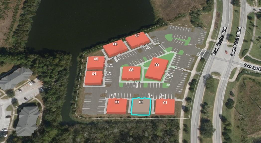 Under Construction. Building #02 is available for purchase at Palm Coast Town Center Exchange, a premier commercial development within Palm Coast’s Town Center master plan and part of a U.S. HUD opportunity zone. The zone boasts tax benefits for owners that participate in the program. The building is being delivered in dark gray shell condition offering a fully customizable interior, giving buyers complete flexibility to design their ideal layout. Strategically located just 0.3 miles in front of AdventHealth Palm Coast Hospital, off Interstate 95 and Highway 100, it boasts prime visibility and access along Town Center Boulevard with over 390 feet of frontage. Nestled in the thriving Town Center community, with multiple residential projects underway, this property is ideal for medical practices and businesses aiming to capitalize on one of Florida’s fastest-growing cities. Contact us for pricing, builder incentives, and to schedule a tour of this outstanding commercial opportunity.