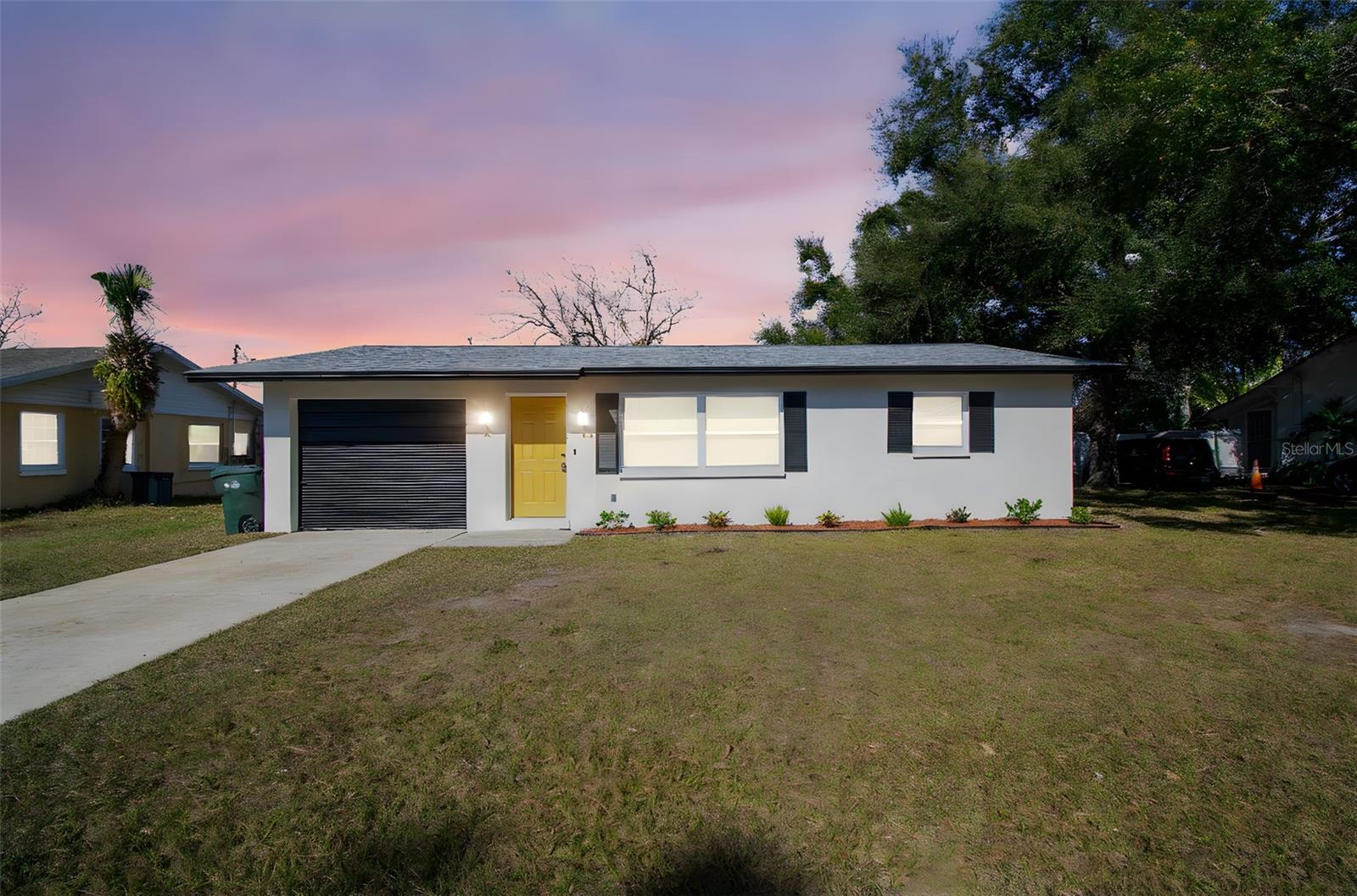 LIVE and PLAY in Largo! Location, Condition and Value with this three bedroom, 2 bath home with bonus room, spacious Florida room, fenced yard and large detached garage. The home has been freshly painted, inside and out, and has new ceiling fans, blinds and a shiny stainless steel range and refrigerator. Major maintenance items recently completed include roof on home 2020, roof on garage 2025, HVAC 2019, electrical panel 2021 and fencing in 2024. The home is conveniently located near shopping, dining and the Pinellas Trail. Largo Central park is just minutes away and the sparkling sands of the Gulf Beaches are three miles away. This information is deemed to be reliable but not guaranteed. Selling agent to verify all information pertaining to this property, including square footage, room sizes, condition, rules, and regulations. Being sold "as-is".