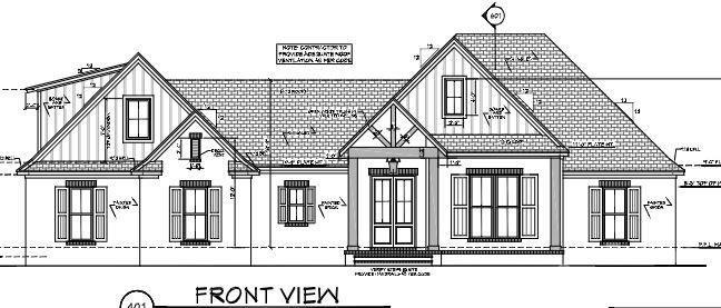 This is a proposed build on a premium lot on the fairway of 14th hole nestled in the gated portion of Tillery Tradition Country Club, a full-service golf course community at Lake Tillery. This modern craftsman style home bestows wide scenic views of the fairway from inside the home and when relaxing on the private back patio. The ranch split-bedroom floorplan offers a 2-car garage with closet, drop zone area and secluded staircase to the upstairs bonus/bed, ensuite bath and walk-in attic space. The large front porch opens to foyer and family room with electric fireplace and connects to the dining area and kitchen. The sophisticated kitchen has a large island, tile backsplash and walk-in pantry. The master suite features dual vanities, soaking tub, walk-in shower, and oversized closet that conveniently connects to the laundry room. Call today to discuss how to personalize this home by choosing colors, finishes and selecting upgrades. Listing Agent is Owner.