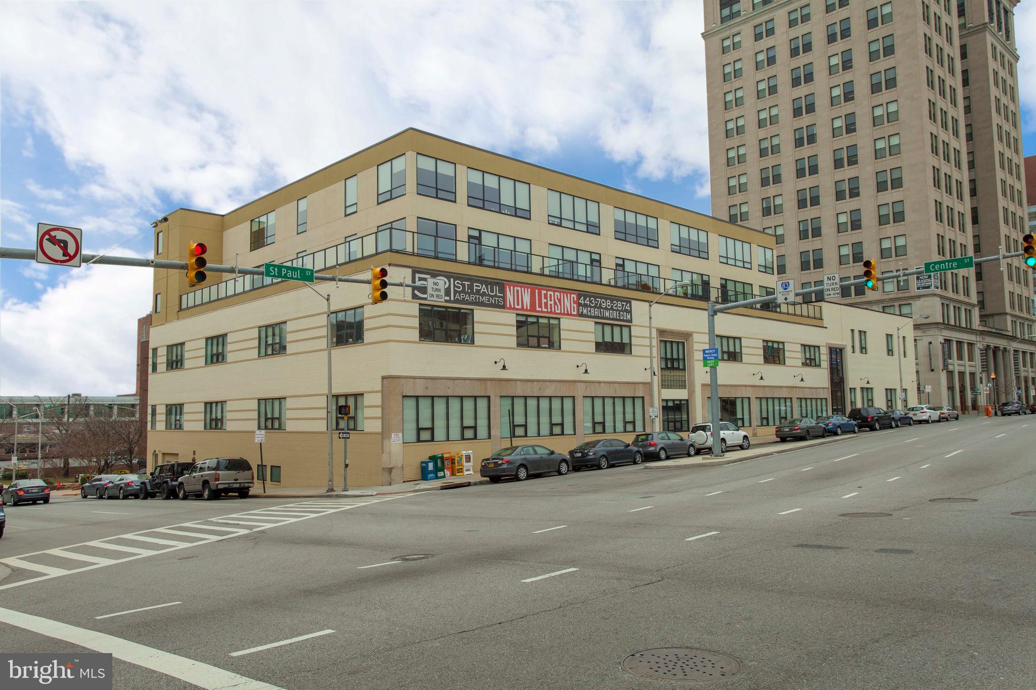 DISCLOSURES:Unit photos are not of actual unitUnits are unfurnishedPricing and availability can change without notice***** DOWNLOAD DOCUMENT FOR QUALIFICATION REQUIREMENTS *****RENT SPECIAL: 1 month free when you sign a 12 month lease!  $1000 move in credit on select unitsOne bedroom – 715 SQ FT – 800 SQ FT - starting at $1195. 521 ST. PAUL STREET, Charming renovations in trendy downtown Mt. Vernon.Features include: Modern kitchens with stainless steel appliances, breakfast bar, and granite countertops, full-size, stackable washer & dryer in each apartments, fully renovated floorplans, brand new hardwood floors, personal decks available, high-efficiency, individually controlled A/C and heatAmenities include: Expansive roof deck with outdoor seating, fully-equipped fitness center with flatscreen TVs, kettlebells, TRX, and yoga area, controlled building access, pet friendlyServices include: 24-hour emergency maintenance, online resident portal featuring rent payments and work order entry for your convenience, check out our partnership with Rhino that replaces the need for an upfront deposit.Neighborhood features: Quick walk to the University of Baltimore and MICA, Peabody Institute, and Mercy HospitalConvenient to Baltimore's Penn Station and major roadwaysSteps away from restaurants, such as Nina's Cafe and Midtown BBQWalk Score: 98Transit score: 100Bike Score: 73