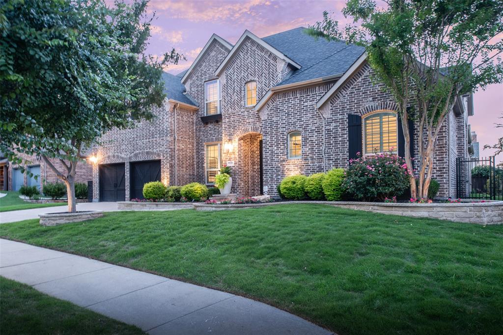 Stunning 5 bedroom, 4.5 bath home in sought-after Lawler Park on a spacious corner lot zoned to acclaimed Centennial High School. This 4,355 SF residence features an open floor plan with rich upgrades throughout, including a first floor media room, elegant primary suite, and private guest room downstairs. A newly updated bar invites you into the formal dining area. Lighting has been tastefully updated throughout. Enjoy beautifully landscaped grounds, plus a covered outdoor living area and kitchen... perfect for entertaining. Neighborhood amenities include walking trails, greenbelts, wooded creeks, a jr olympic swimming pool, kiddie pool, and playgrounds. This home is a rare blend of luxury, function, and location.