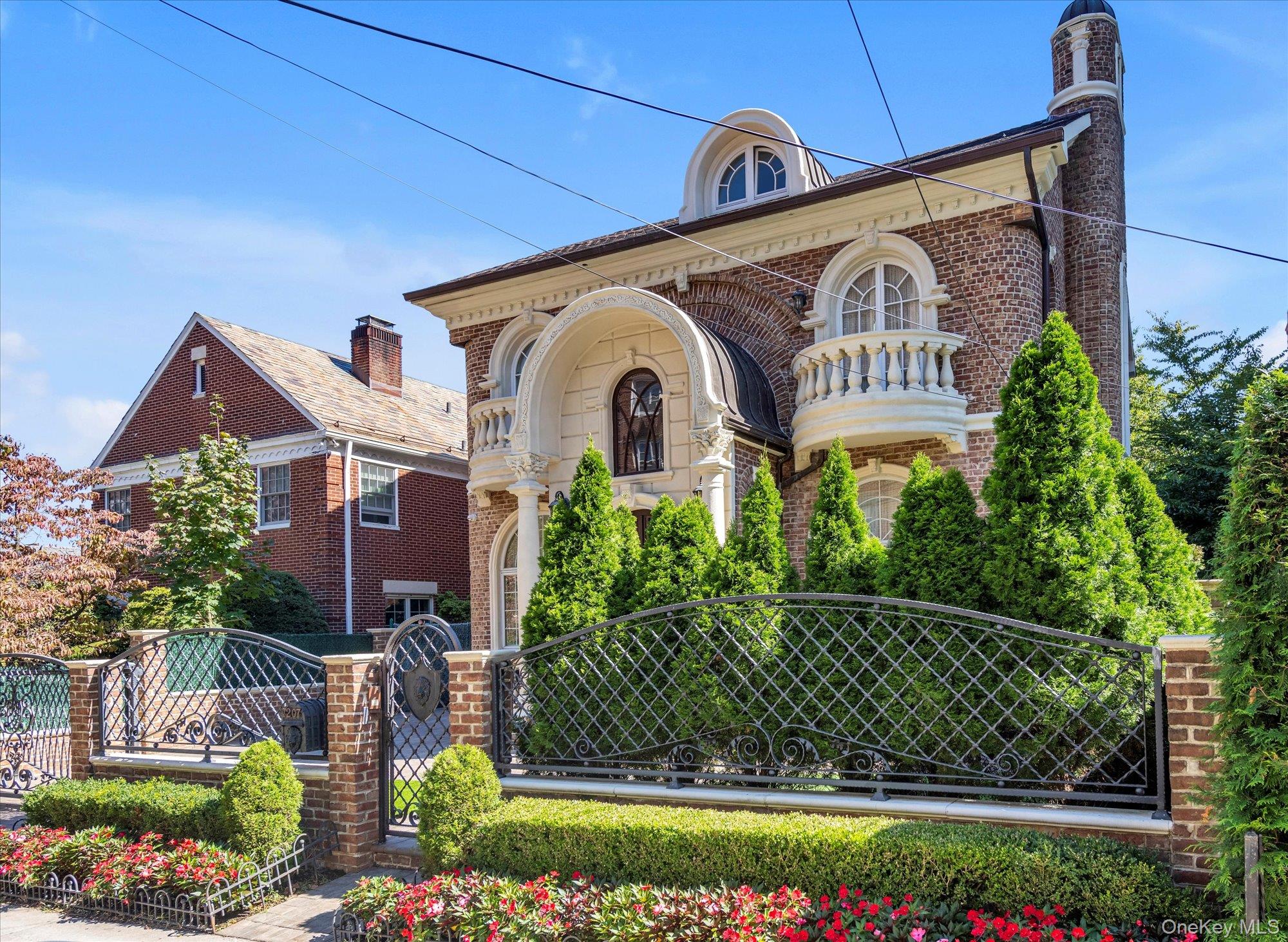 Discover unparalleled luxury in the heart of Forest Hills with this masterfully crafted residence. Boasting 5 bedrooms and 4.5 bathrooms, this home is a celebration of sophistication, comfort, and innovation. Step into a world where timeless design meets modern innovation. Every detail, from the grand entrance to the meticulously curated interior, exemplifies a harmonious blend of form and function. Culinary enthusiasts will revel in the state-of-the-art kitchen, featuring top-tier Miele and Viking appliances, custom cabinetry, and a spacious island. This kitchen isn't just a place to cook-it's a canvas for your culinary creativity. Retreat to your primary suite, complete with a spa-inspired bathroom, two generous walk-in closets, and breathtaking views. Each bedroom is a sanctuary of comfort, enhanced by heated tile floors throughout. Unwind in the basement, where a full Jacuzzi and steam room await, offering the ultimate in relaxation. Step outside to your private sanctuary, featuring a full outdoor kitchen and bar. Whether entertaining guests or enjoying quiet moments, your outdoor space is designed for celebration and comfort. Your peace of mind is assured with cutting-edge security systems and privacy features, ensuring that your home remains a secure retreat for you and your loved ones. Enjoy the convenience of nearby amenities and a vibrant community, all while basking in the exclusivity and privacy of your new abode. This is not just a home-it's a masterpiece!, Additional information: Appearance: Diamond, Green Features: Insulated Doors, Interior Features: Guest Quarters, Marble Bath, Separate Hot water Heater: Yes