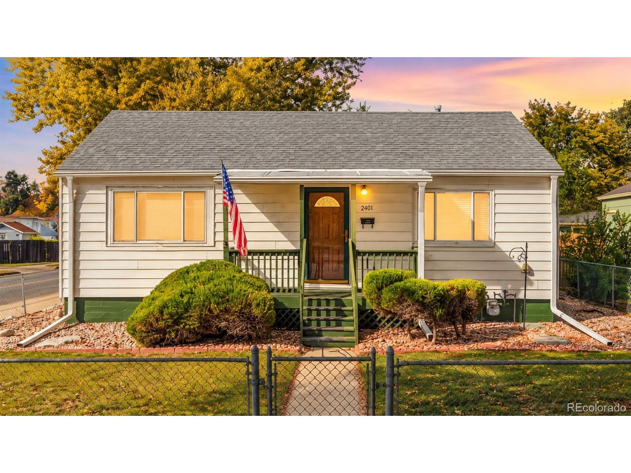 Location, walkability, and nearly 80 years of pride of ownership make this charming Edgewater home a truly special find! Lovingly maintained by its original owner, this home offers incredible potential in one of the area's most desirable locations. Just blocks from Sloan's Lake, Edgewater Public Market, neighborhood parks, breweries, restaurants, coffee shops, and shopping, you'll love the convenience of having so much right outside your door! Inside, fresh interior paint and brand-new carpet create a bright, welcoming atmosphere. The sun-filled living room features east- and south-facing windows and flows through a charming arched entryway into a dedicated dining room. The kitchen offers abundant oak cabinetry, a newer gas range, and a cozy breakfast nook. A main-level bedroom and 3/4 bathroom with walk-in shower provide convenient living options. Downstairs, you'll find three generously sized bedrooms, including one that could easily serve as a recreation room, playroom, or media space. As well as another 3/4 bathroom that connects to one bedroom and the hallway. A laundry room with additional storage and a separate exterior entrance create exciting possibilities for multigenerational living or potential rental income. Outside, enjoy a lovely yard with front and back sprinkler systems, garden beds, and a covered back patio perfect for relaxing or entertaining. A standout feature is the oversized two-car garage, complete with workshop space and attic storage-an exceptional find in this neighborhood! Additional highlights include a new furnace (2025), water heater (2022), and fresh paint and carpet throughout. Whether you're looking to preserve its timeless charm or make it your own, this well-loved home offers a rare opportunity to put down roots in the heart of Edgewater. With incredible walkability, versatile living spaces, and nearly eight decades of loving care, this is a home you won't want to miss!