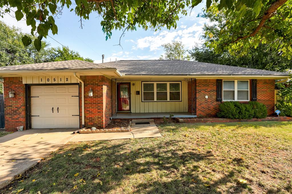 Welcome to this adorable 3-bedroom, 1.5-bath ranch-style home full of character and warmth. Original hardwood floors flow throughout the main living spaces, adding charm and durability. The kitchen features sleek granite countertops, blending classic style with modern convenience. The HVAC system was replaced in the last 2 years and the seller believes the roof to be around 4 years old. The majority of windows have been replaced in this home as well as blinds installed throughout the home! This home also contains a reverse osmosis system.

Enjoy mornings on the spacious front porch or entertain in the large backyard, perfect for gatherings or simply relaxing outdoors. This home also includes a one-car garage for parking or storage and a storm shelter for added peace of mind.

With its cozy curb appeal, thoughtful updates, and functional layout, this home is ready to welcome its next owner!