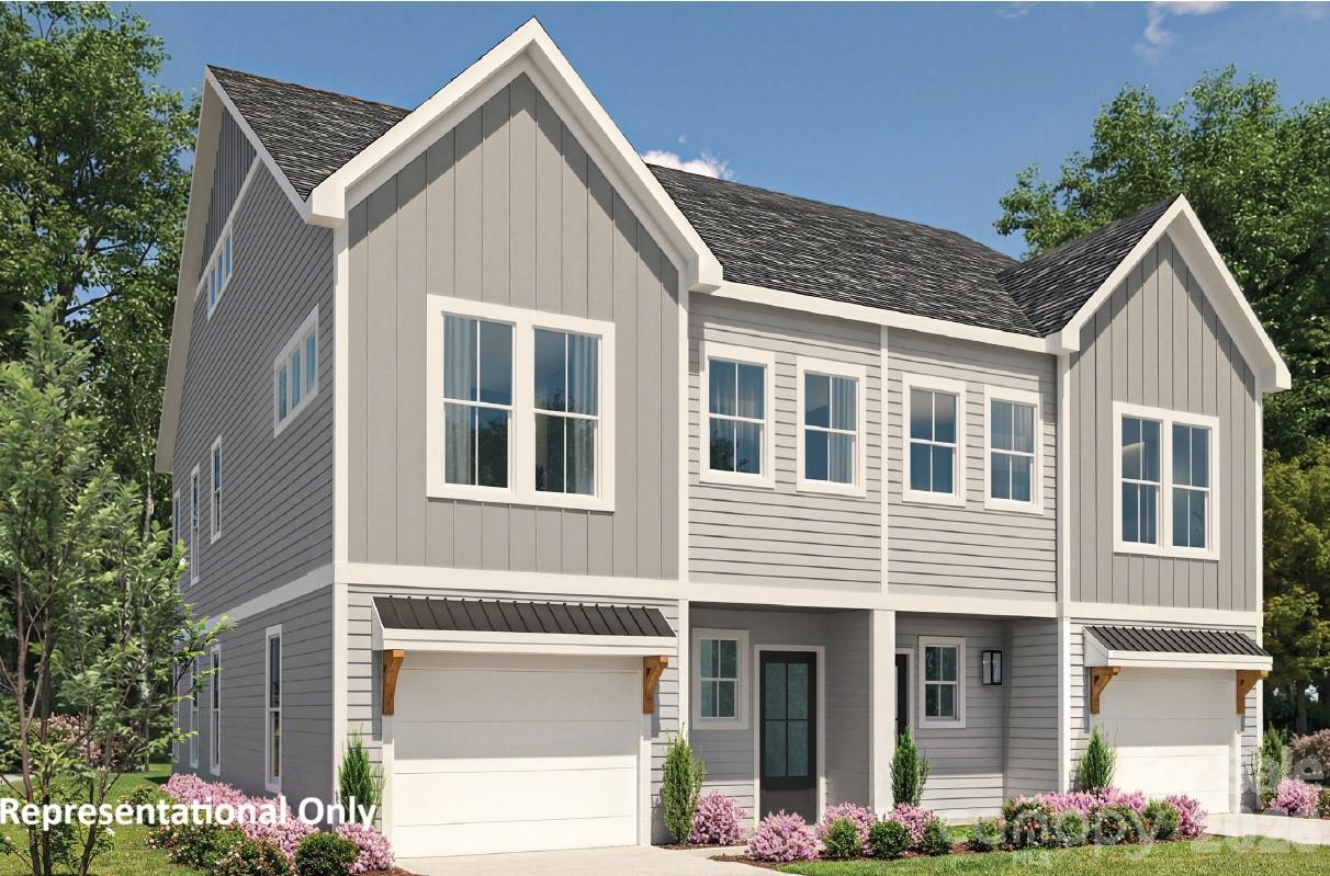 Townhome convenience. Single-family feel. Private backyard. Rooftop terrace. Meet the Davis “Duet,” a brand-new end-unit townhome designed to give you the space and privacy of a single-family home without the maintenance. And yes, it includes a fenced backyard maintained by the HOA! Tucked within the beautiful Stonehaven community, Townes at Stonehaven is an exclusive enclave of townhomes surrounded by mature trees and thoughtful amenities, including a fenced dog park.Step inside to an open main level where the spacious great room flows effortlessly into the kitchen and casual dining area—perfect for everyday living and entertaining. Upstairs, the generous primary suite features a spa-inspired bath with dual vanities and a large walk-in shower finished with tile to the ceiling. Two spacious secondary bedrooms share a hall bath with dual sinks.The third floor is where the Davis “Duet” truly stands apart. An oversized private bonus room with a half bath opens to a large rooftop terrace overlooking wooded views—the perfect setting for a home office, media room, playroom, or your own private retreat.Thoughtfully selected finishes include quartz countertops, stainless steel appliances, hard-surface flooring throughout the first floor and stairs, plush carpet, and modern black fixtures. A private driveway provides room for a second car, while the HOA-maintained fenced backyard gives you outdoor space without the upkeep.Limited-time incentives: Up to $15,000 in financing incentives PLUS a $10,000 design credit for contracts written by 10/4/2026. Schedule your VIP appointment today and purchase early enough to personalize your home with your own design selections!