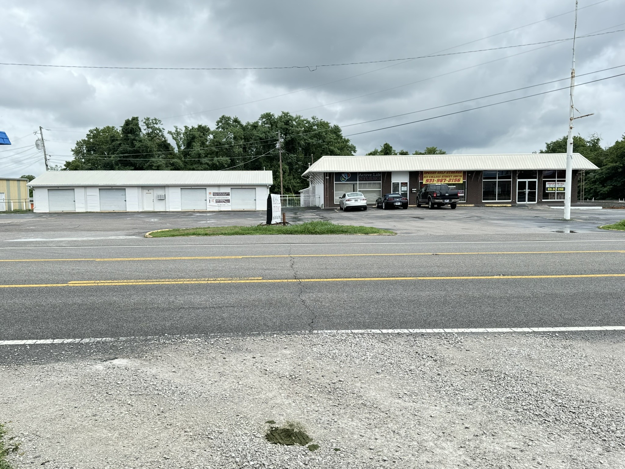 Don't miss this INVESTMENT property with so many possibilities! There are 3 retail/wholesale spaces and 3 storage facilities and 2 multiuse buildings on this income generating property! The Storage units do not have an assigned address from 911. Note: addresses for this property are 907, 909, 911, 913, and 919 S College.