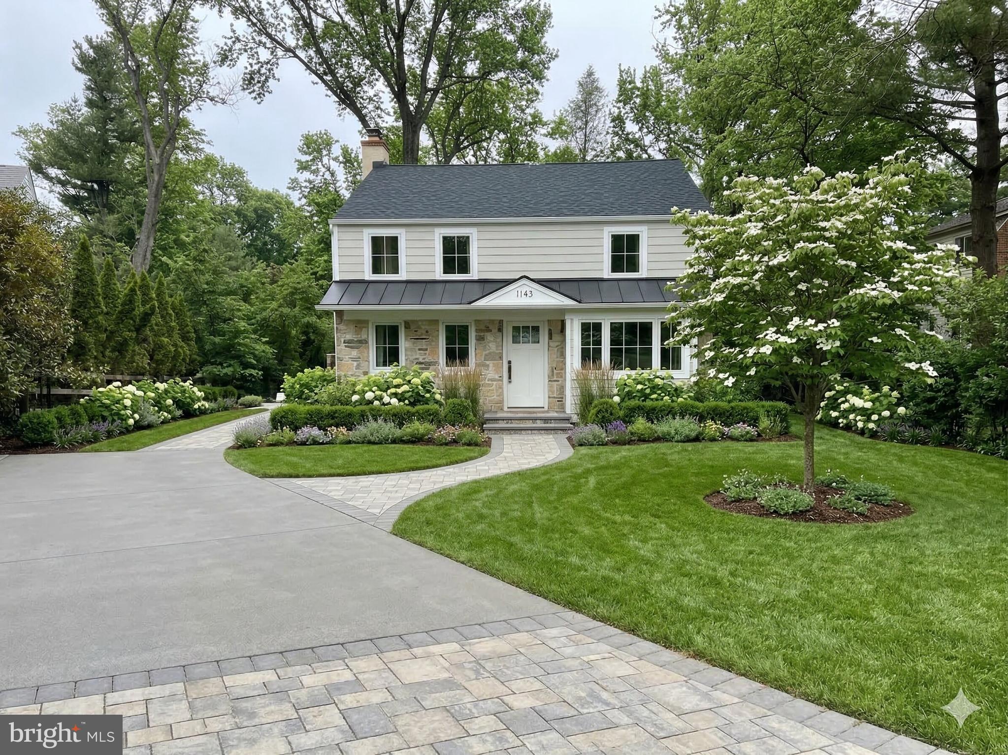 This new construction home is set in a cul-de-sac with sidewalks in the heart of prestigious Gladwyne with easy walkability to Gladwyne's village, a vibrant town center including a market, cafe, pharmacy, historic library, and the Gladwyne park. Timeless charm meets luxurious living in this NEW Fully Renovated & Expanded 4-bedroom, 3.5 bath home that has been thoughtfully updated throughout and features a stunning, large family room and primary bedroom addition designed for today’s lifestyle.From the moment you arrive, you’ll appreciate the home’s quiet neighborhood setting and inviting presence. Inside, the sun-filled layout offers seamless flow between the main living spaces, ideal for both everyday living and entertaining. The expansive family room addition serves as the true centerpiece of the home, complete with custom built-ins, dry bar with beverage refrigerator, generous proportions, abundant natural light, and sliding glass doors opening to outdoor space, perfect for gatherings or relaxed nights in.The new luxury kitchen showcases a large seated island, solid wood cabinetry, high-end Jenn-Air stainless appliances, including gas range and hood, ample prep space, opening effortlessly to a breakfast room/ casual living area off the kitchen. The front living & dining area has a wood-burning fireplace. The powder room is nicely appointed and conveniently located. Off the kitchen access a charming patio for sipping morning coffee and just inside find a custom built-in bench and storage for guest coats. Upstairs, find three bedrooms each is well-sized with ample closet space, one is an ensuite, the bathroom has stylish fixtures and finishes, and the other two beds share a new hall bath with soaking tub/shower combo. The rear of the home is a new addition featuring a large sun lit primary suite with sitting room area, a spa-like bath with elevated finishes, including a large walk-in shower, and double vanity and sinks. The primary bedroom retreat has a picture window overlooking the grounds allowing sunlight to stream in and ample closet space.The finished lower level provides flexible bonus space ideal for a home office & playroom offering versatility to fit your needs. The lower level offers ample storage space and a built in mudroom area off the attached 1.5 car garage entrance.This home was not just renovated, it was rebuilt better than new construction.  With a new roof & gutters, new Hardi Plank exterior, new HVAC, all new plumbing and electrical, new deck and hardscaping, new landscaping, this home offers maintenance-free living for years to come.Located on sought-after Maplecrest Circle in Gladwyne, this walk-to new construction move-in-ready home offers the perfect blend of classic Main Line character and contemporary upgrades, all within close proximity to top-rated public and private schools, major roadways, and local amenities. A rare opportunity to enjoy new construction living in one of the Main Line’s most prestigious neighborhoods for under 2M, in the award-winning Lower Merion School District with easy access to 76.