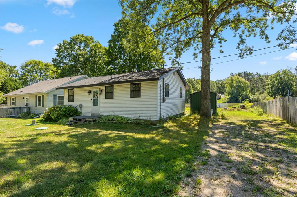 This move-in-ready Lake Windoga home delivers the classic 'lakefront cottage' vibe with modern comfort and a long list of updates. It sits on beautiful private frontage that lets you launch a kayak at sunrise, fish the afternoon bite, and unwind by the water every evening. Sold furnished with most belongings, the cottage lives easily as a weekend retreat or a full-time primary residence. Recent improvements bring peace of mind and a fresh, cohesive look: new windows, roof, flooring, siding, water-softener system, doors, cabinetry with a center island, tub surround, fridge, and water heater. Plus a new shed for convenient lake-toy storage. Behind the scenes, essentials are already handled with a new septic tank in 2020 and a roof replacement in 2023.Beyond the four walls, Lake Windoga is a smaller, quieter inland lake of about 26 acres within the Lake of the Hills/Ojibwa community. An impoundment maintained by a local property owners' association and dam, with ongoing stewardship and periodic dam work to protect water levels and quality. 

Anglers appreciate the lake's warm-water fishery typical of the community's waters, with predator species like northern pike and largemouth bass helping balance abundant panfish such as bluegill, perch, rock bass, and crappie. The result is a laid-back, family-friendly setting for paddling, swimming, dock-time, and campfire nights just steps from your door. An easy place to settle in and start enjoying the lake life on day one.