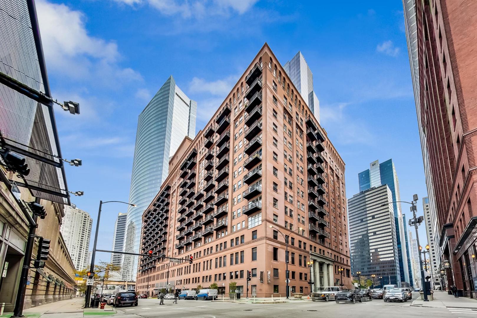 WELCOME HOME! This LARGE [nearly 1800 sqft] West Facing unit located at Randolph Place is ready to take in it's NEWEST OWNER...... Unit 1430 offers 2 bdrms, 2 full baths, master has dual sinks, hardwood floors thru out living areas, kitchen w/ eat-in breakfast bar opens to spacious LR with FP, floor-to-ceiling windows allow sunlight to pour in, big foyer & very LARGE bonus rm (perfect as den/office/storage or 3rd bedroom) Relax on the balcony & take in city views! Full-amenity, pet-friendly bldg includes Bike Rm, Door Person, Exercise Rm, Receiving Rm, Valet/Cleaner & More! Walk/bike just about everywhere you need to go! Steps from the new Chicago River Walk, shops, theater, groceries, coffee & entertainment! 1 BLK TO GREEN LINE & METRA, 2 BLKS TO UNION & THOMPSON CENTER, OGILVIE, SHORT DRIVE TO EXPRESS. Mins from the heart of downtown, easy access to 90/94, 290, 55, LSD. Walkscore of 98%, 100% Transportation and 86% Bikeable [should be higher!] Minutes from 90/94, 290, 55 and Lake Shore Drive.. Talk about location, location, location enjoy the new community parks and the new river walk extension right out your condo door. Garage Parking located on 2ND FLOOR NORTH END P87 [$30k]