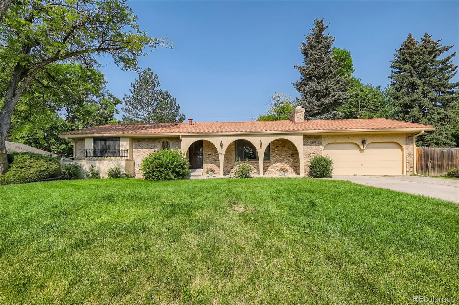 Solid Brick Ranch Home with 4 Bedrooms & 3 Baths In Popular Broomfield Neighborhood.  Main Floor Recently Professionally Painted.  Desirable Walkout Basement Leads to Private Yard with a Pool. Sunroom off of the Kitchen Perfect for Morning Coffee.  Fun Spiral Staircase Leads to Basement Entertaining! Close to Open Space, Walking Trails and Easy Access to Highway 36, Boulder, Denver and the Foothills.  *Some Pictures Virtually Stage to Show Potential.*