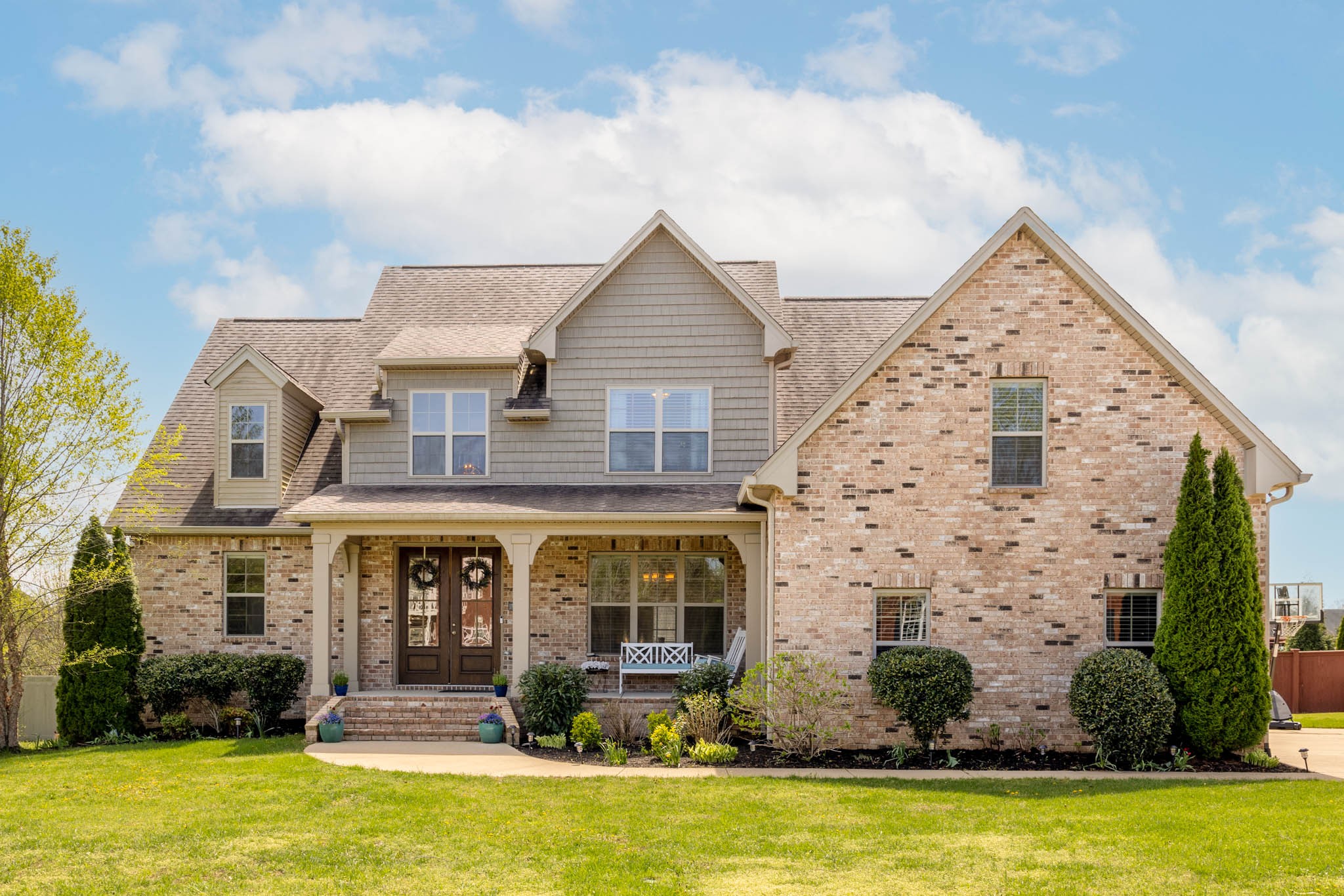 Open House Sunday 6/29 3-5PM! This beautifully crafted home in the highly desirable Oak Pointe neighborhood offers a perfect blend of comfort and luxury. With 4 spacious bedrooms, 3 full baths, and a large bonus room, this home has all the space you need for family living, entertaining, or working from home.  The heart of the home features a stunning kitchen with upgraded Quartzite countertops, dove-tail soft-close cabinetry, and modern appliances, creating a perfect space for cooking and gathering. This amazing kitchen also has the added bonus of a one-of-a-kind HIDDEN walk in pantry—a rare find!  The bathrooms echo the same luxurious finishes, making every corner of this home a retreat.  The master suite is a knockout - complete with custom closet cabinetry for optimal organization. Throughout the home, real hardwood floors add a touch of warmth and elegance, creating a seamless flow from room to room.  Additional space abounds with approximately 330 sq. ft. of unfinished attic space that could easily be converted into a 5th bedroom or home office to suit your needs. Plus, a whole-home water filtration and softening system provides peace of mind with every use.  Step outside to the large backyard, ideal for entertaining or simply enjoying the outdoors. An outdoor storage area adds convenience, while the generous driveway offers plenty of parking space for guests and family.  Don’t miss your chance to own this stunning home in Pleasant View—schedule a showing today and experience all it has to offer!