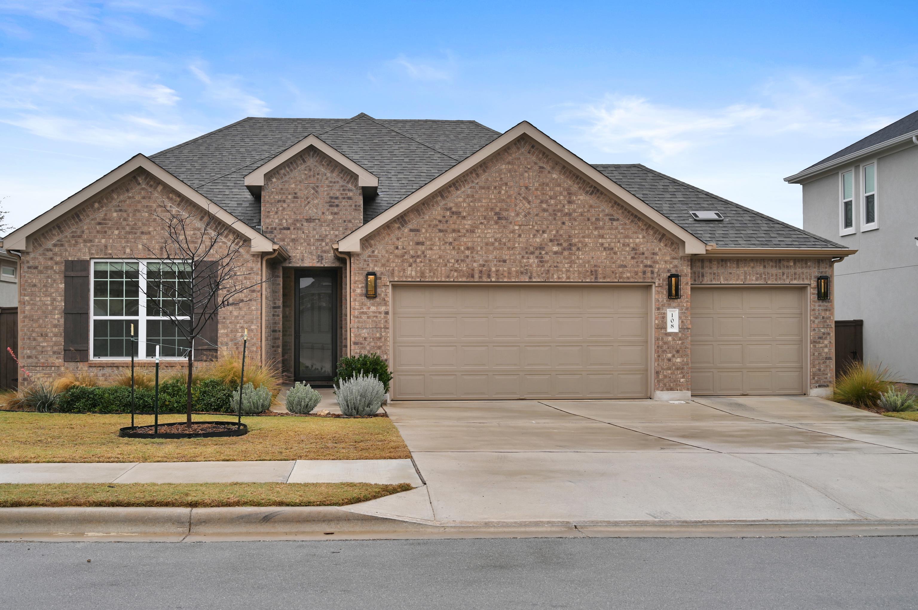 Welcome to 108 Jasmine Ln, where thoughtful upgrades meet effortless elegance.  This beautifully maintained 4 bedroom, 3 bath home with a 3 car garage offers a smart, flowing floor plan designed for everyday comfort and exceptional storage. From the moment you step inside, natural light pours through the glass entry door, setting the tone for a home that feels both warm and refined.  Since purchasing, the owners have elevated the space with carefully chosen upgrades that truly shine. A custom mudroom bench and added laundry room cabinetry bring style and function, while updated light fixtures add a fresh, modern glow throughout. The kitchen features a new backsplash and a show stopping under-the-stairs coffee, tea, cocktail, and wine room, perfect for entertaining or savoring quiet moments.  The primary bath has been remodeled into a spa-like retreat, and the upstairs shower has been beautifully tiled. Downstairs has beautiful tile throughout creating a seamless & uniform space for family or guests.  Outside, the backyard has been enhanced with concrete pads, planters, and tasteful rock and paver accents along the side yard, offering low-maintenance beauty and space to relax or gather.  Add in great neighbors and a home that feels as good as it looks, and you have something truly special. 108 Jasmine Ln isn’t just a house, it’s an elegant place to call home.