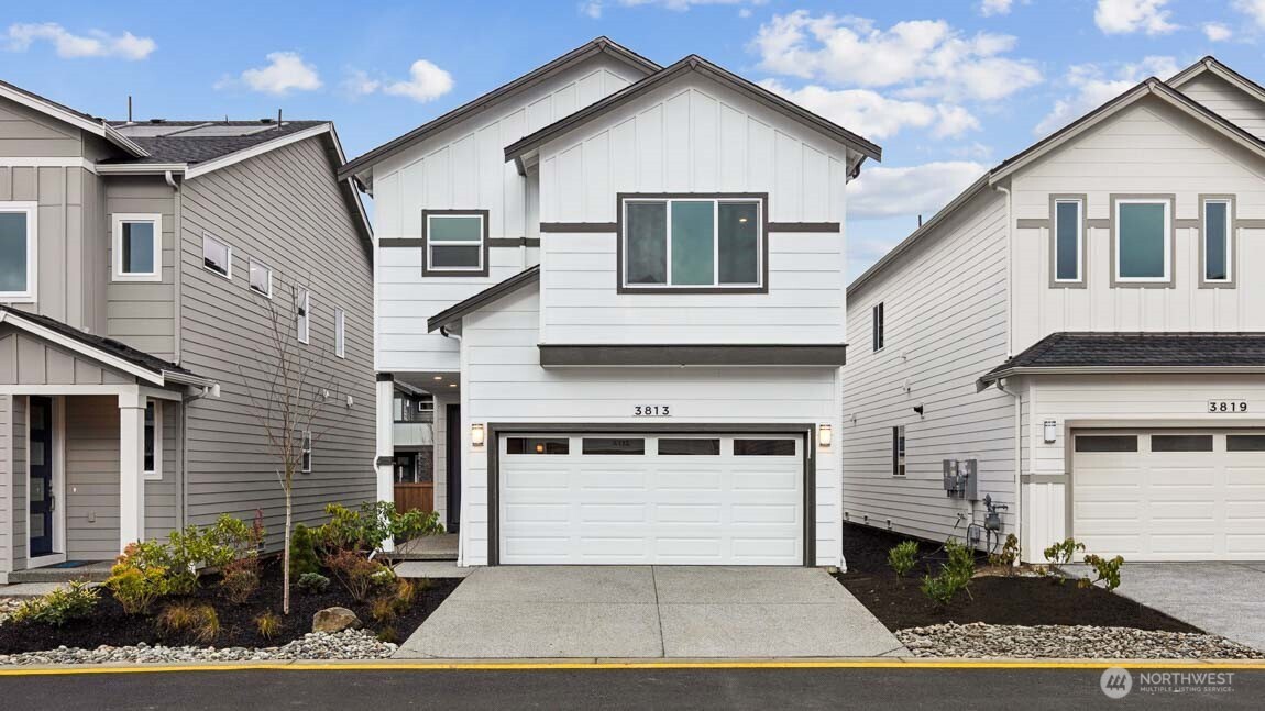 Life feels easier at Stonewood, where everything you need is just minutes away. If you are looking for a new construction home in a smaller community, look no further! Enjoy unbeatable access to I-405, SR-522, top-rated schools, and a wide variety of shops and restaurants. The Shuksan plan on homesite #4 offers an open concept great room & chef's kitchen with dinning nook. Upstairs, a spacious primary suite complete with walk-in closed, double sink vanity and shower. 2 more oversized bedrooms, additional full bath & flexible use loft space, perfect for additional activity space or home office, complete the home. Ask about lender incentives & promotional interest rates with preferred lender, DHI Mortgage!