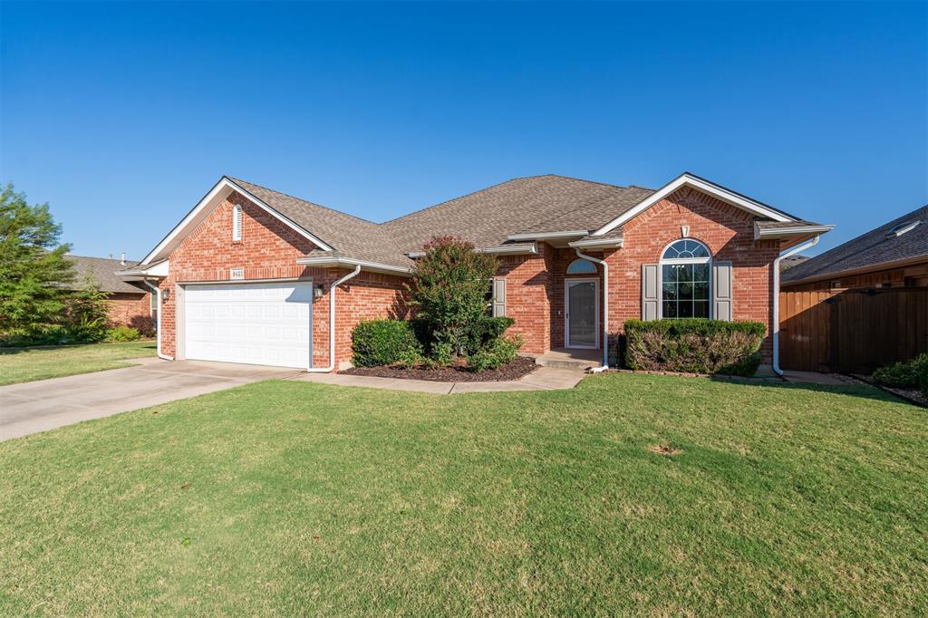 This home is beautifully cared for and it shows!! Featuring 3 bedrooms, 2 baths, a study, AND an extra space connected to the kitchen you can use for a craft room, homeschooling, or even turn into a butler pantry!

You’ll love the wood floors, tall ceilings, cozy gas fireplace, and spacious kitchen that opens to the living area. The large primary suite includes patio access, double vanities, a separate tub and shower, and two closets.

Enjoy evenings on the covered patio surrounded by manicured landscaping(lights and potted plants stay with the home), plus a storm shelter and storage shed for extra peace of mind.

Bonus — the refrigerator, washer, and dryer all stay!