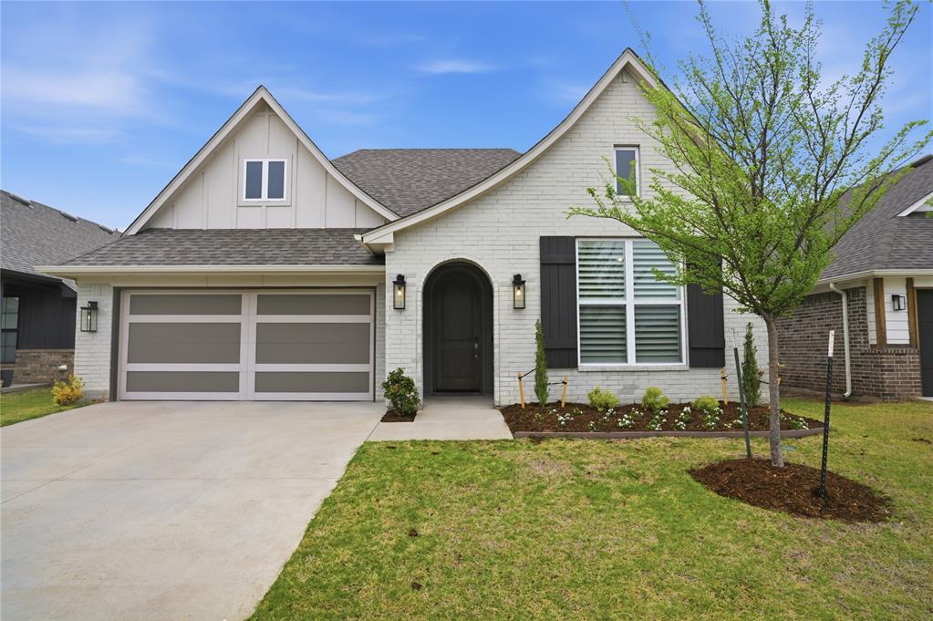 Located in the private gated section of The Springs at Valencia, this Landmark Fine Home offers a beautiful blend of comfort, functionality, and low-maintenance living. The HOA covers yard treatments, yard mowing, and mulch, making it easy to enjoy the community’s amenities, including the clubhouse/amenity center, fitness center, outdoor pool, outdoor patio, and multi-purpose meeting rooms.Inside, you’ll find a completely open floor plan with high ceilings and a seamless flow from the entry into the kitchen, living, and dining areas. The kitchen features a single-bowl undermount sink, 5-burner gas freestanding stove, wall-to-wall cabinetry, built-in microwave, and pantry. The living room and dining room connect at the heart of the home, creating an inviting space for everyday living and entertaining.The spacious primary suite includes a ceiling fan, walk-in closet, and private bath featuring a garden tub, double vanity, and walk-in shower tucked behind a privacy wall. Bedrooms two and three are split from the primary suite, offering privacy and functionality. A standout feature of this property is the seller-installed above-ground safe room, a rare amenity in this addition. Washer, dryer, and refrigerator are negotiable.The Springs at Valencia is conveniently located just outside Oklahoma City with everyday shopping nearby, including Walmart Supercenter, Kohl’s, and other retail options just over three miles away. Quail Springs Mall is a little over seven miles south, while Lake Hefner is approximately 12 miles away and offers fishing, boating, walking trails, and picnic areas.