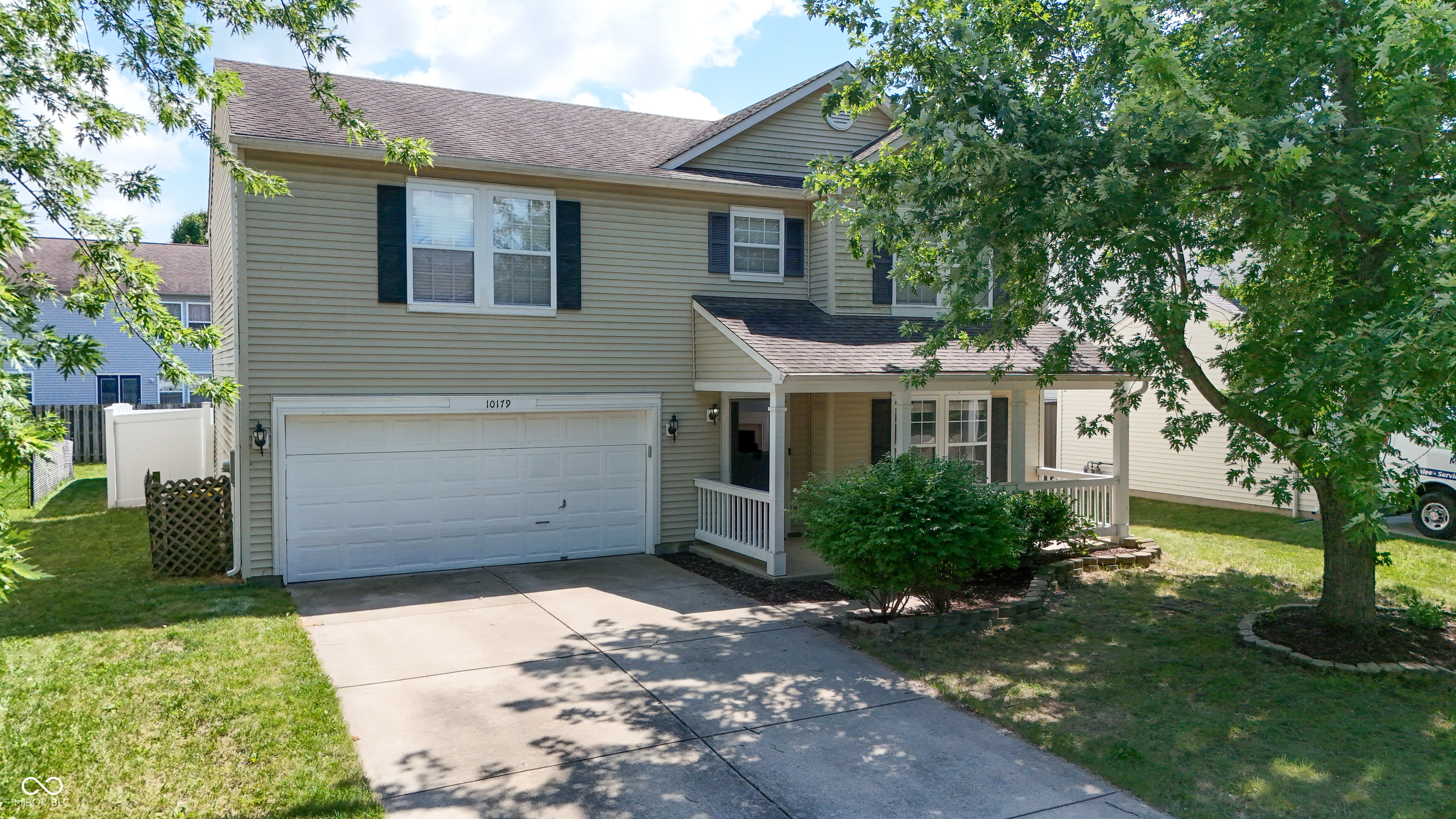 Discover the perfect blend of comfortable elegance and suburban convenience. Built in 2000, this 2,334 sqft single-family residence is flooded with brilliant natural light across two spacious levels. The home features three well-appointed bedrooms-all equipped with excellent storage, including impressive walk-in closets-and 2.5 bathrooms. The generous 6,098 sqft lot has been transformed into a private sanctuary, enclosed by a low-maintenance vinyl fence and anchored by an expansive custom patio. Situated in a highly coveted Fishers neighborhood, you'll benefit from top-tier HSE schools and lightning-fast access to SR37, premium shopping at Hamilton Town Center, Costco, and countless additional amenities. Taxes will be lower with Homestead exemption.    Your elevated lifestyle starts here. Don't wait-schedule your private tour today! Seller is a licensed real estate agent.