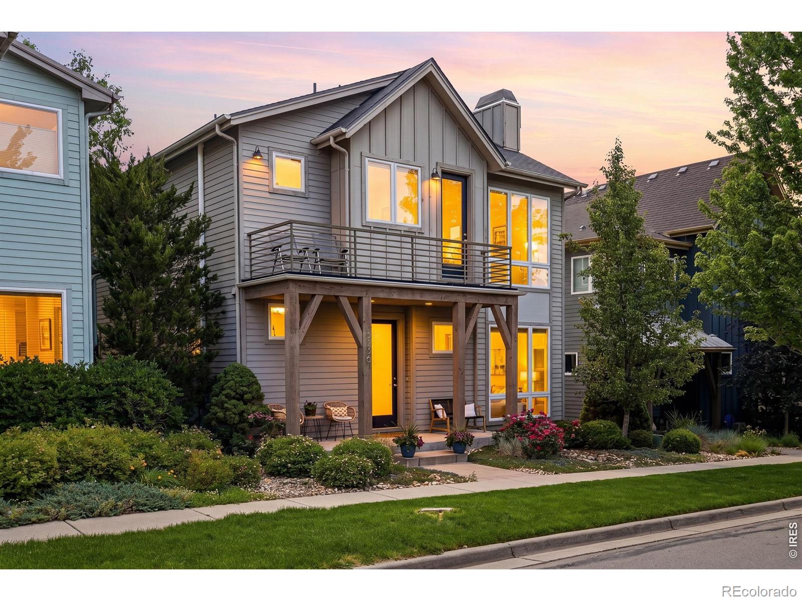 5236 5th St isn't just a home. It's a launchpad for the Boulder life you've been chasing. Head outside and you're minutes from the Foothills Trail, Wonderland Lake Loop, and Lee Hill Road - some of Boulder's most beloved terrain for morning runs, sunset hikes, and two-wheel adventures. Hang gliders drift overhead. Your dog already knows the way to the trailhead.Inside, the home is as light and open as the lifestyle it enables. Soaring ceilings, floor-to-ceiling windows, and a bright open floor plan make every square foot feel alive. The kitchen - white quartz counters, fresh tile backsplash, large island - is ready for post-ride dinners and Sunday farmers market hauls from Lucky's Market just up Broadway. When you're not cooking, Amante Coffee and 4580 are minutes away, and Pearl Street is a quick ride down Broadway whenever the city calls. The primary suite is a sanctuary - vaulted ceilings, breathtaking east-to-west views, a private balcony just steps from your bed. The finished basement gives everyone their own space with a fourth bedroom, 3/4 bath, and family room that flexes from movie nights to home office to guest suite. To top everything off, there's a sheltered south-facing courtyard with a gas fireplace, built for year-round Colorado living. Morning coffee in January. Dinner parties in July. It's the kind of outdoor space that makes you never want to leave - and when you do, the best of Boulder is right out your front door. LIVE BOLDER, LOVE BOULDER!