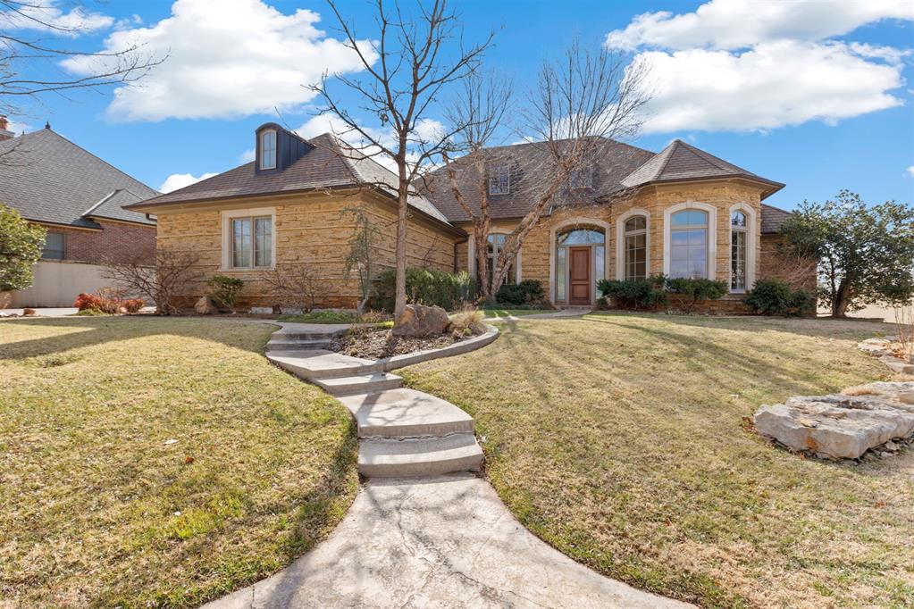 Welcome to Grand Circle and this charming stacked stone home built by Tom Krone in one of the most desirable neighborhoods in Nichols Hills.Easy living with quality craftmanship throughout the house. Three bedrooms down with above ground interior storm shelter and a 3 car garage. Granite counter tops in the kitchen and primary bathroom. Nice sized yard with plenty of room for your furry friend but not too much to maintain.The unfinished 800(MOL) square feet upstairs is ready to be an extra bedroom, game room, exercise space or whatever fits your needs. Plumbing and electrical are already in place.Living in Grand Circle has all the benefits of a "Lock and Leave" with walking access to Nichols Hills Plaza, Okc Golf and Country Club or any of the many parks in the neighborhood.Call to schedule your showing today.