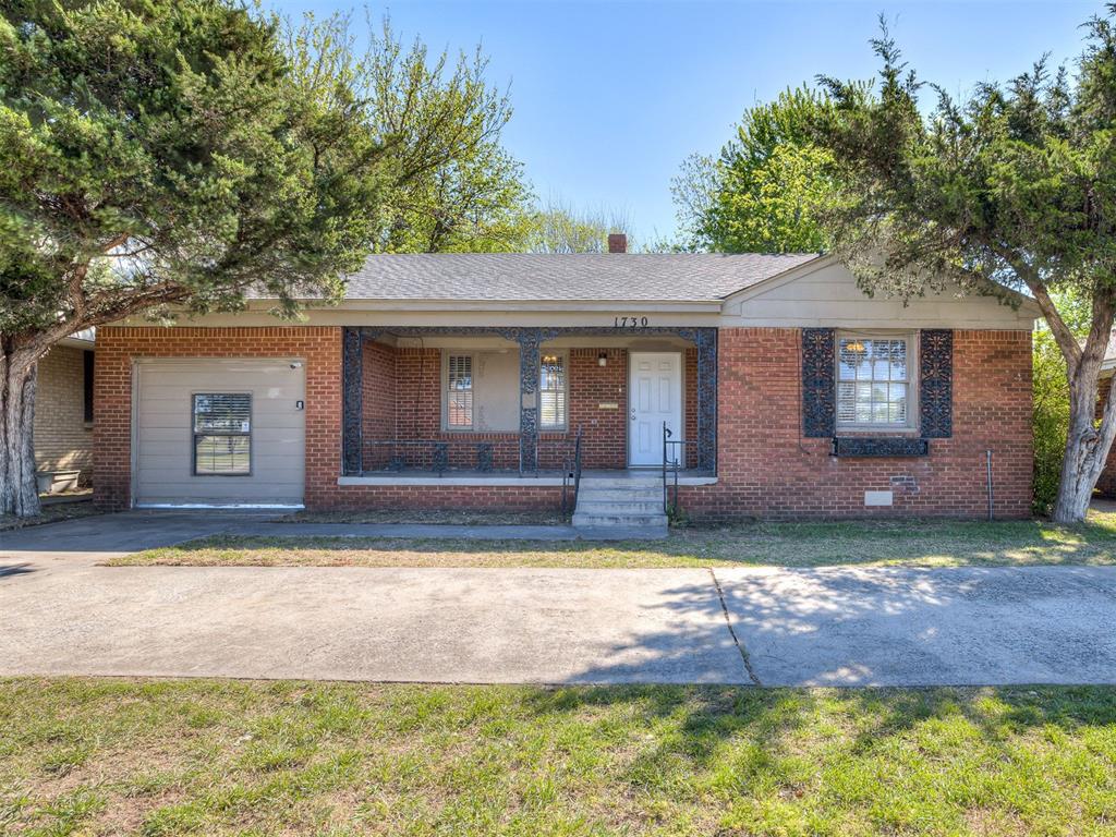 Move-In Ready! Updated 3 bedroom, 1 bathroom home. Updates include new stove, carpet, paint, fixtures, bathroom and more. Converted garage could be a bedroom, second living or bonus. Large fenced backyard. Location allows easy access to I-40 and NW Expressway. Schedule your showing today!