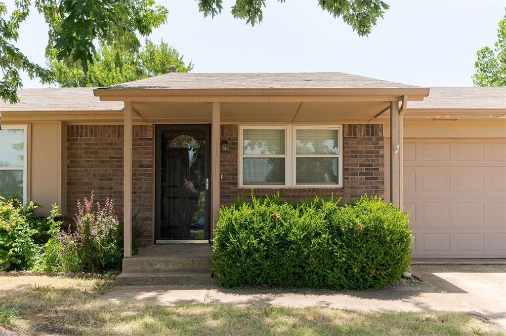 What a great find for an even more impressive price! This 3 bed/1 bath/2 car garage home is move-in ready and has a laundry list of updates throughout. Sitting just blocks from 19th Street- you'll enjoy quick access (within minutes!) to all the best shopping, dining & grocery stores Moore has to offer. The living room features vinyl floors and leads to the most fantastic kitchen- featuring newer cabinetry, granite counters, stainless appliances & an eat-in space. Adjacent to the kitchen is interior laundry room, garage access and a separate bedroom, featuring new carpet. Two secondary bedrooms are located at the east end of the home, each with ample closet space. Looking for space to play? The backyard is huge! Additional upgrades include vinyl windows & updated vinyl flooring.