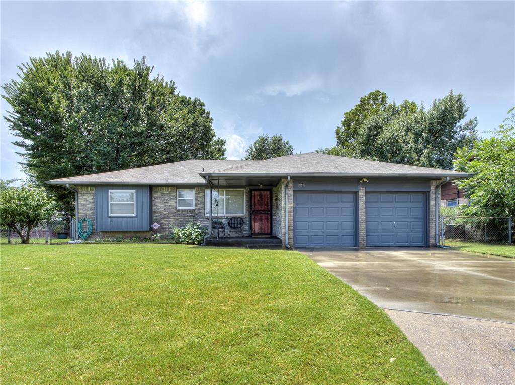 Home is in good condition and ready for a new owner.  There has been updates thru the years, the fridge, washer and dryer stays with property.  Has a large sunroom on back that has windows for the fresh air. Storm cellar in garage.  Selling AS-IS.  Home warranty also included.  This home will not last.