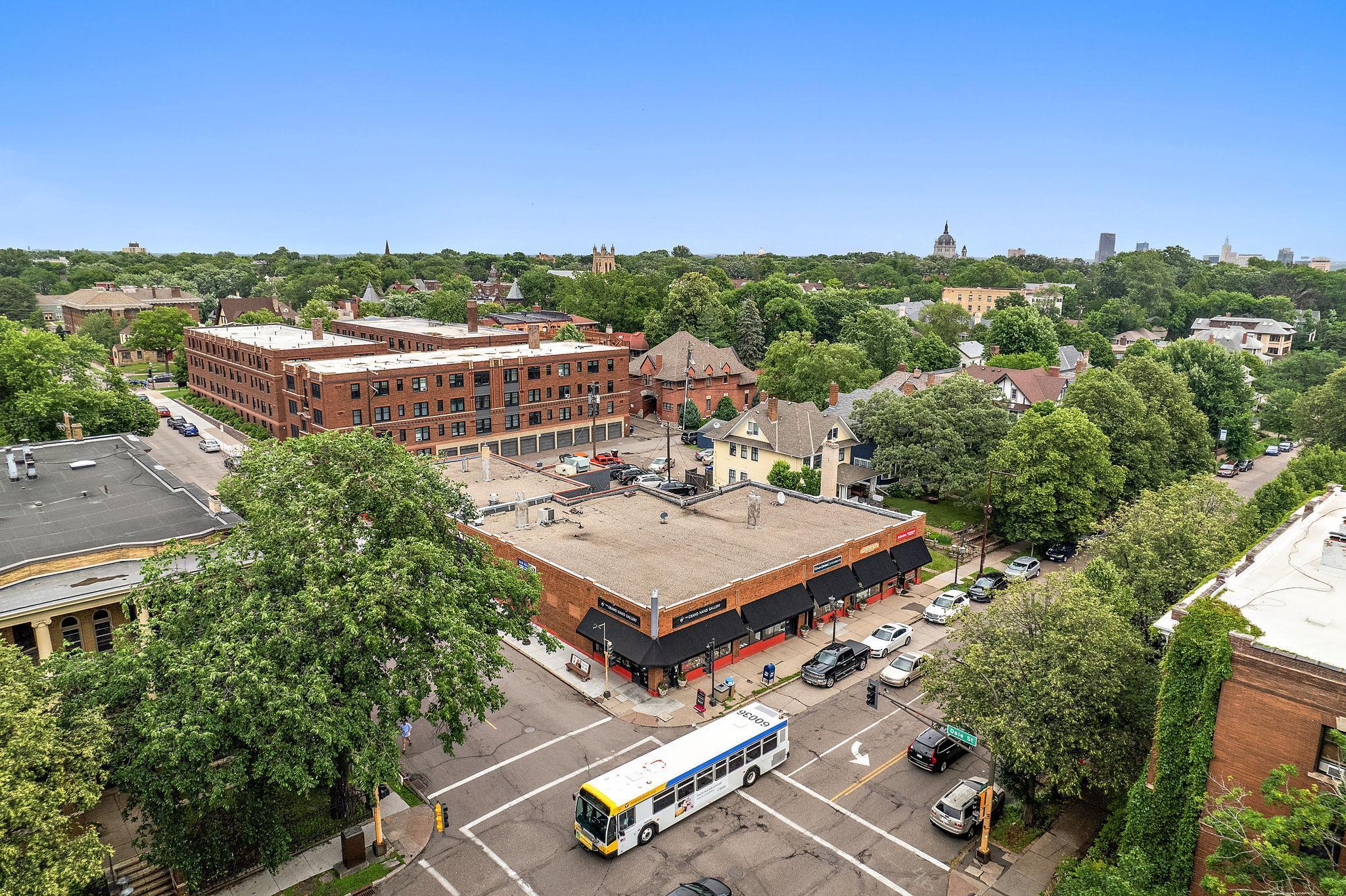 611 Grand Avenue | Merchants of Crocus Hill Prime historic commercial building on a corner lot in Saint Paul’s highly sought-after Grand Avenue / Crocus Hill corridor. 100% occupied with six established tenants providing stable in-place income and consistent foot traffic. Exceptional visibility in one of the city’s most walkable, high-demand retail districts. Property offers potential for up to 10 suites and includes 11 off-street parking spaces, a rare amenity along Grand Avenue. A true core retail asset in a location where opportunities are limited.