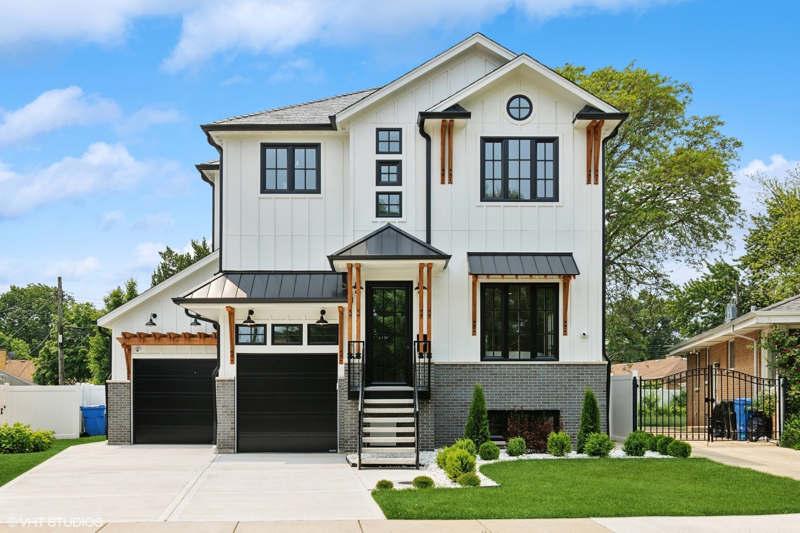 Sauganash! Rare Find! A Stunning 6 bedroom, 4.1 bath new construction home that offers over 5,000 square feet of the highest level European engineered components matched by the highest level of luxury and design. Function meets beauty here! This Sauganash gem is nestled on a huge lot that allows for a wonderful covered deck, and an amazing back yard to enjoy and entertain in! This special home truly does have it all!  Enjoy all the Sauganash has to offer!. Top notch schools, great parks, bike trails, nearby forest preserves,and golf courses, Alarmist brewery, Whole Foods,Starbucks, easy commute via nearby metra station or expressway.. Must see! This home truly defines modern elegance! ! Way too much to list here! Highlight sheet included under additional info.