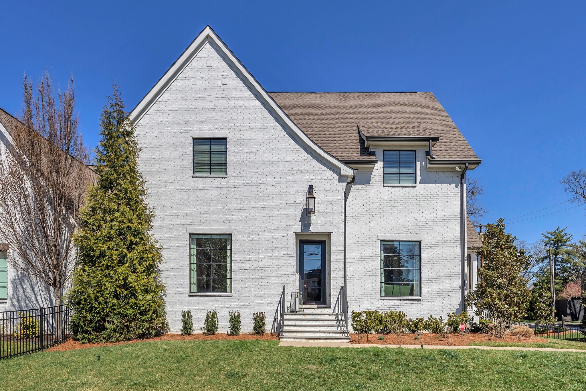 Beautiful Green Hills Home with so much attention to detail. Large fenced yard, very walkable, sidewalks to Julia Green, Green Hills Mall, Hill Center, YMCA, and all the Green Hills spots. Thermador appliances, custom cabinetry, designer lighting, exquisite finishes throughout. Large, inviting rooms, 10 ft ceilings, stunning dual side Primary bathroom meets in the middle with giant walk in shower and amazing dual walk in closets. No detail in this home has been forgotten. Basement has been partially finished with plumbing/electrical/framing for gym, theater, bedroom/bath. Julia Green school zone. 1961 sq ft partially finished basement. Home faces Abbott Martin with private driveway on Sugartree.