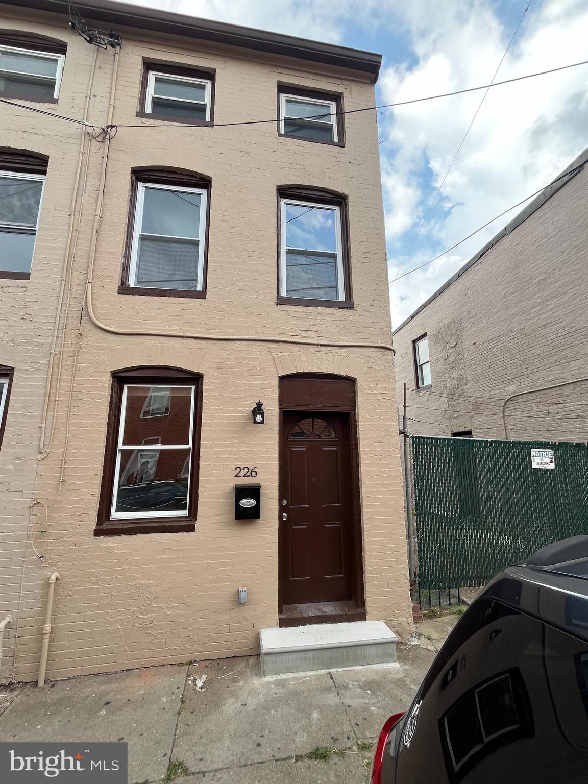 Charming, Renovated End-of-Group Rowhome in the Heart of Upper Fells Point!Step into this beautifully updated rowhome nestled on a quiet alley street in sought-after Upper Fells Point. This light-filled end-unit boasts modern upgrades while preserving classic charm. The main level offers a spacious living room and dedicated dining area—perfect for entertaining—leading into a sleek, updated kitchen. Just beyond, enjoy your private new patio, ideal for grilling, relaxing, or creating your own urban oasis.Upstairs, the second floor features a comfortable front bedroom, while the third level opens to a second bedroom and an airy, versatile, loft space in the rear. Whether you need a home office, guest area, walk-in closet, or creative studio, the loft adapts to fit your lifestyle.Location, Location, Location!You're just blocks from Johns Hopkins, Patterson Park, and the buzz of Broadway Square. Stroll to Whole Foods, eclectic restaurants, cozy cafes, lively bars, live music venues, and neighborhood gyms—all within easy reach.Don’t miss your chance to live in one of Baltimore’s most vibrant and walkable neighborhoods!Landlord will provide window units for A/C.  They are also considering mini-splits.