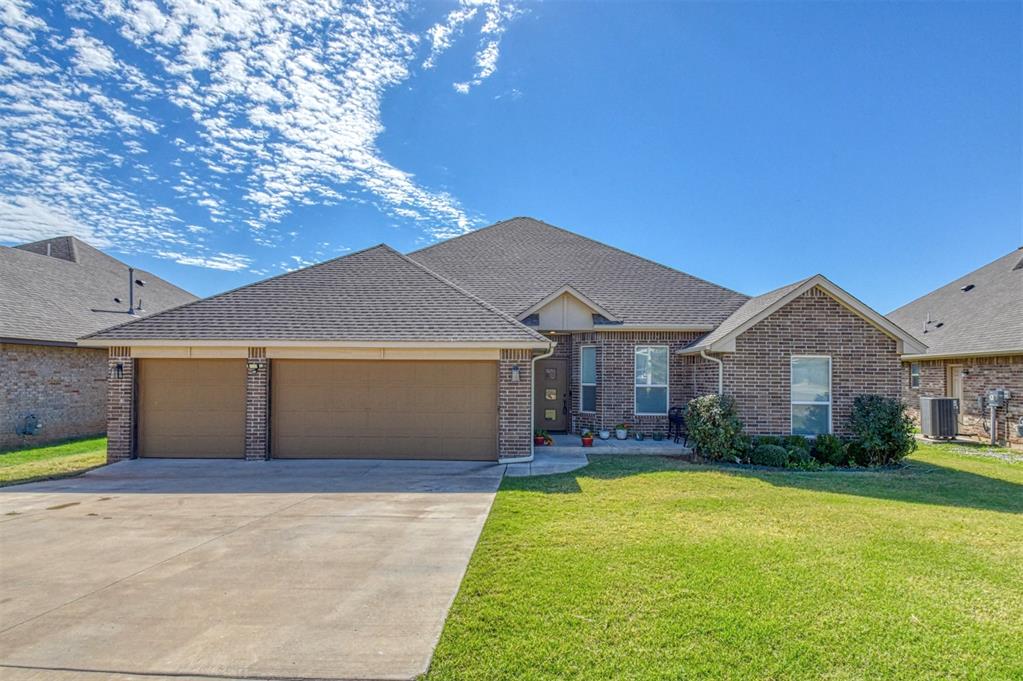 Welcome to 2900 Summit Crossing Pkwy in Norman. The perfect blend of comfort, functionality, and flexibility. This home offers 4-bedroom, 2.5 bathroom with 3 spacious car garage. The open layout features wood like tile flooring throughout. The kitchen is perfect for everyday living with granite countertops, stainless-steel appliances, a functional center island, gas range, beautiful vent hood and a spacious pantry.  A bonus room can serve as a second living area, guest room, playroom, home office, or potential 5th bedroom. The Primary bathroom features walk in shower, double vanity, a large walk-in closet conveniently connects directly to the laundry room.  A covered patio ideal for relaxing or entertaining. It has a huge backyard.  Don’t miss your opportunity to make this home yours! Schedule your private showing today.